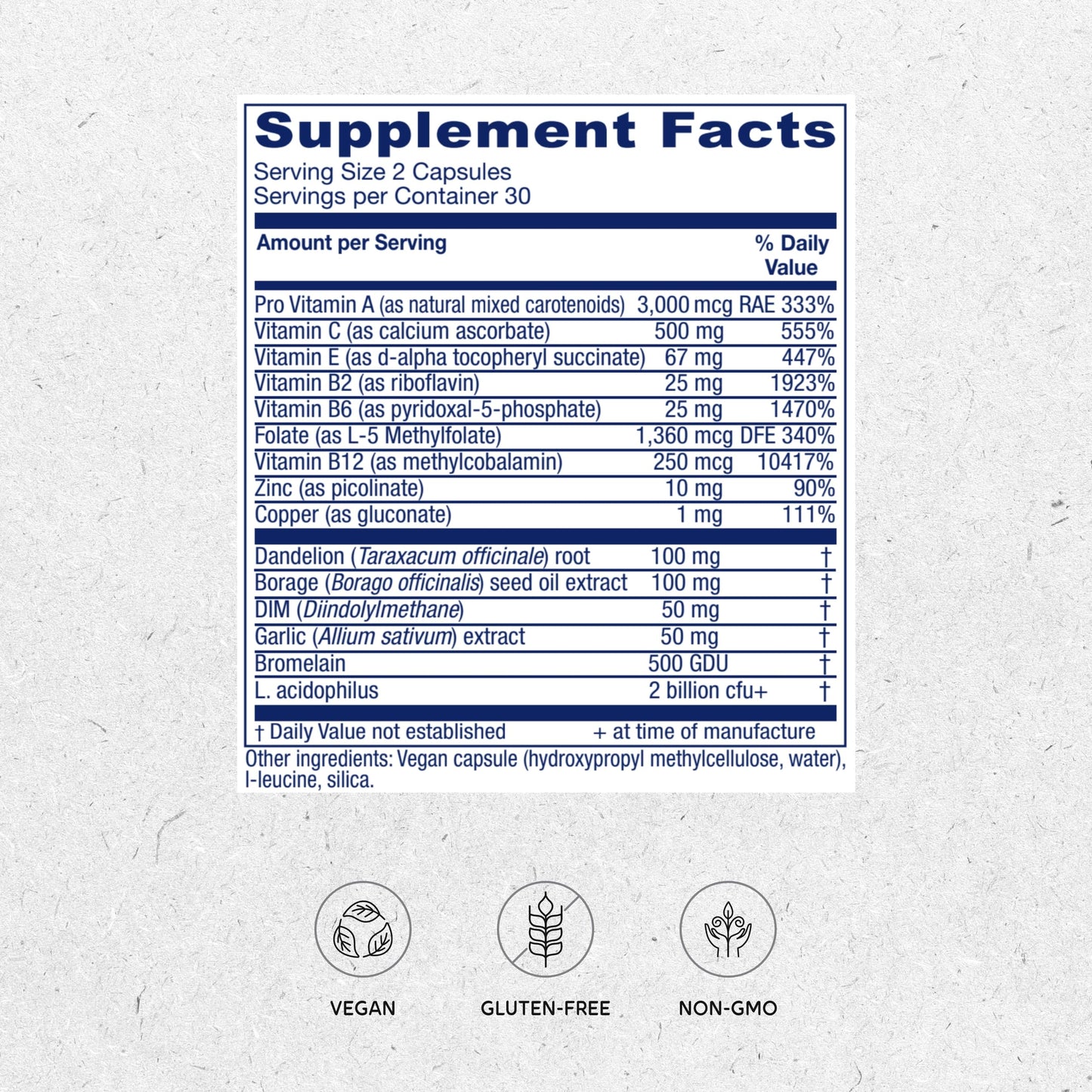 Vitanica OC Companion Capsules, 60 Count