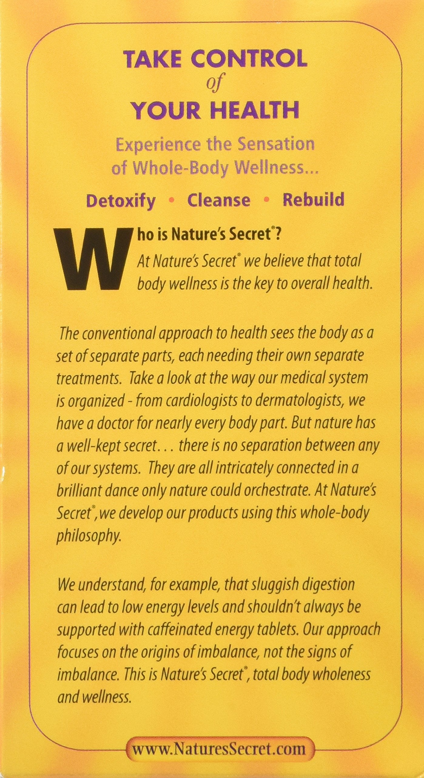 Nature's Secret Ultimate Cleanse Kit Tablets 120