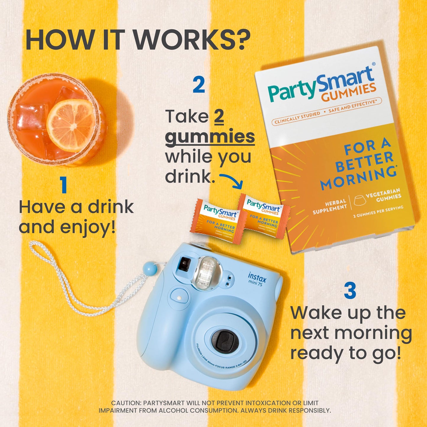 Himalaya PartySmart Gummies 14 Count