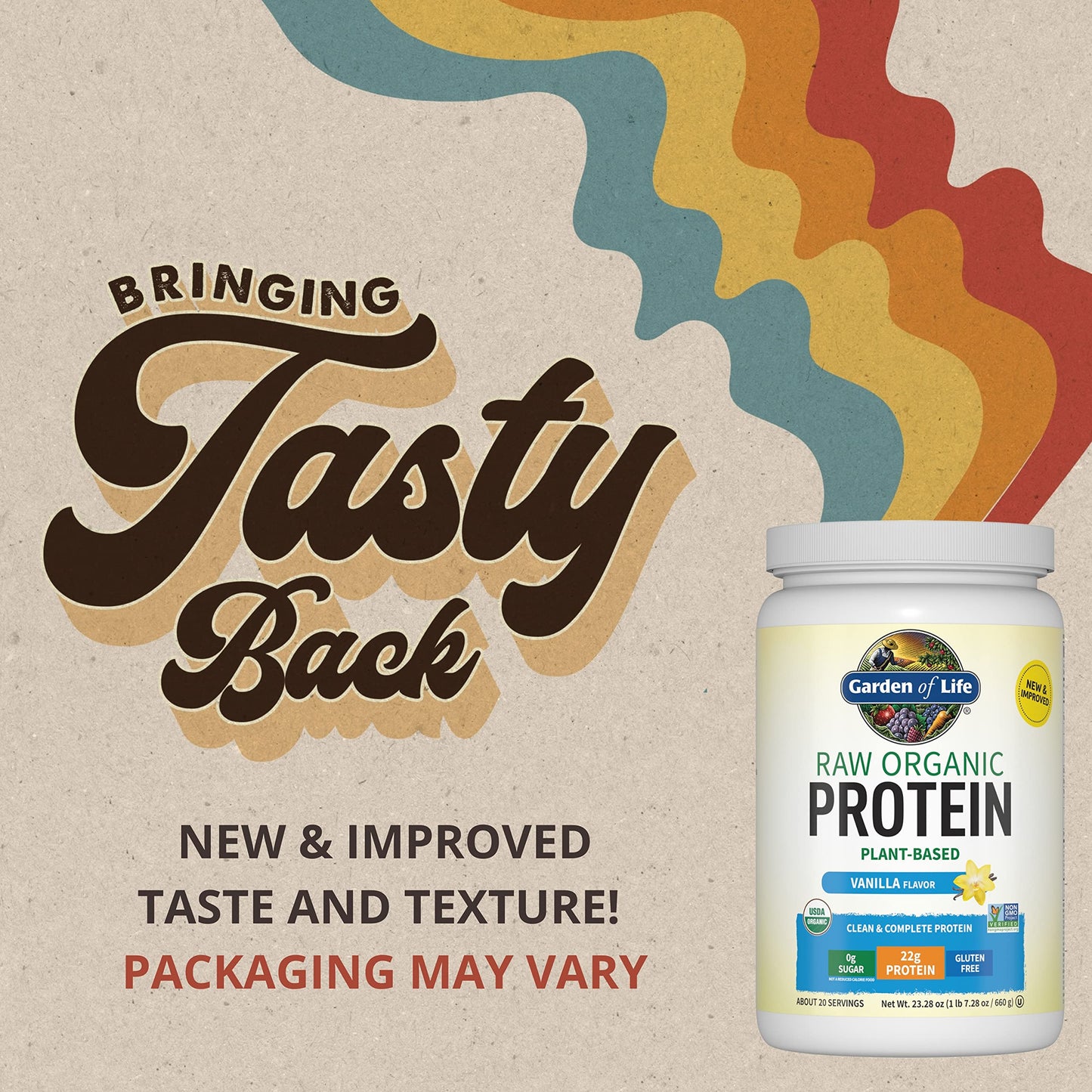 Garden of Life Raw Organic Protein & Greens Vanilla Protein Powder (2)