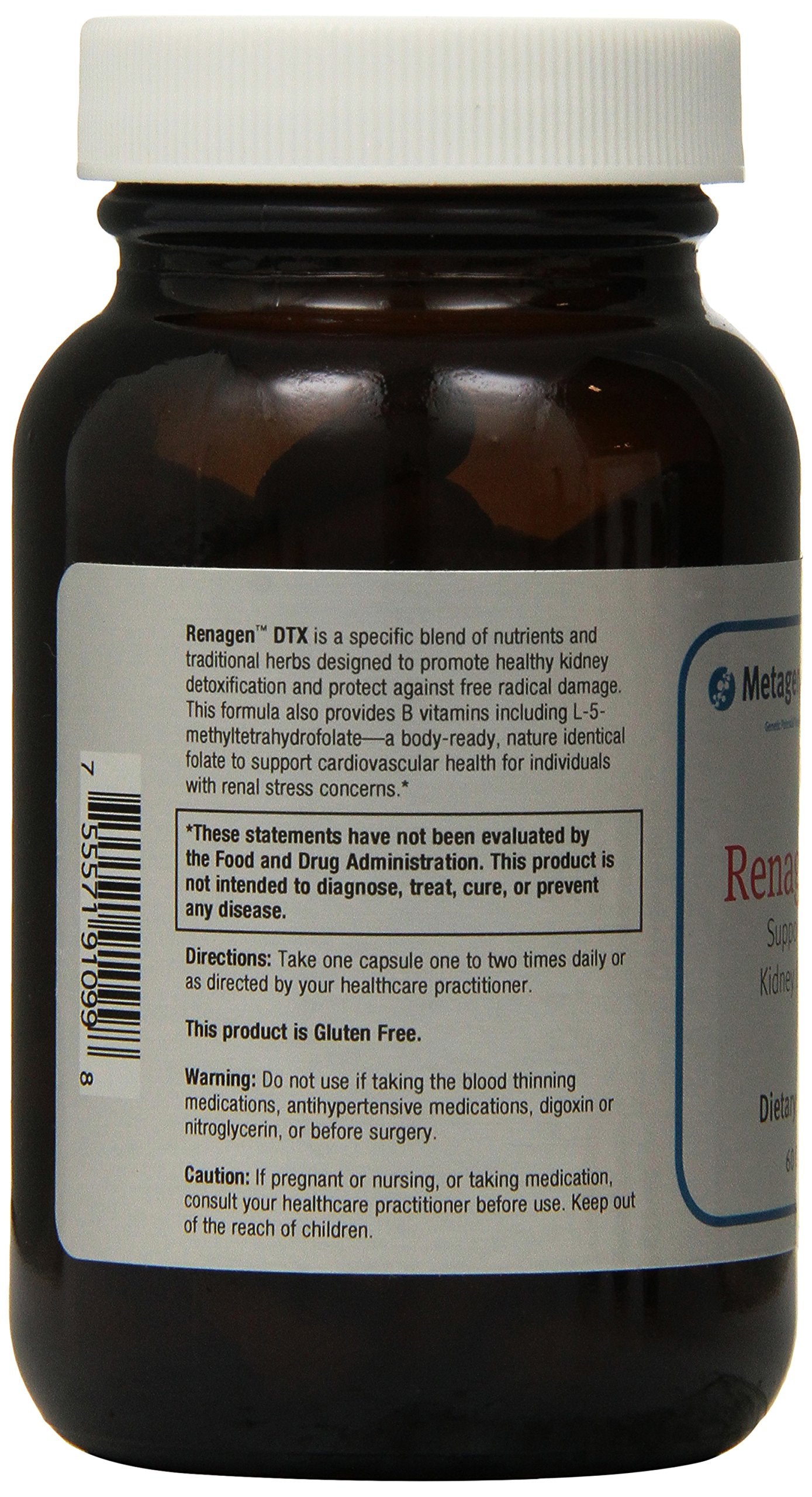 Metagenics Renagen DTX 60 Capsules