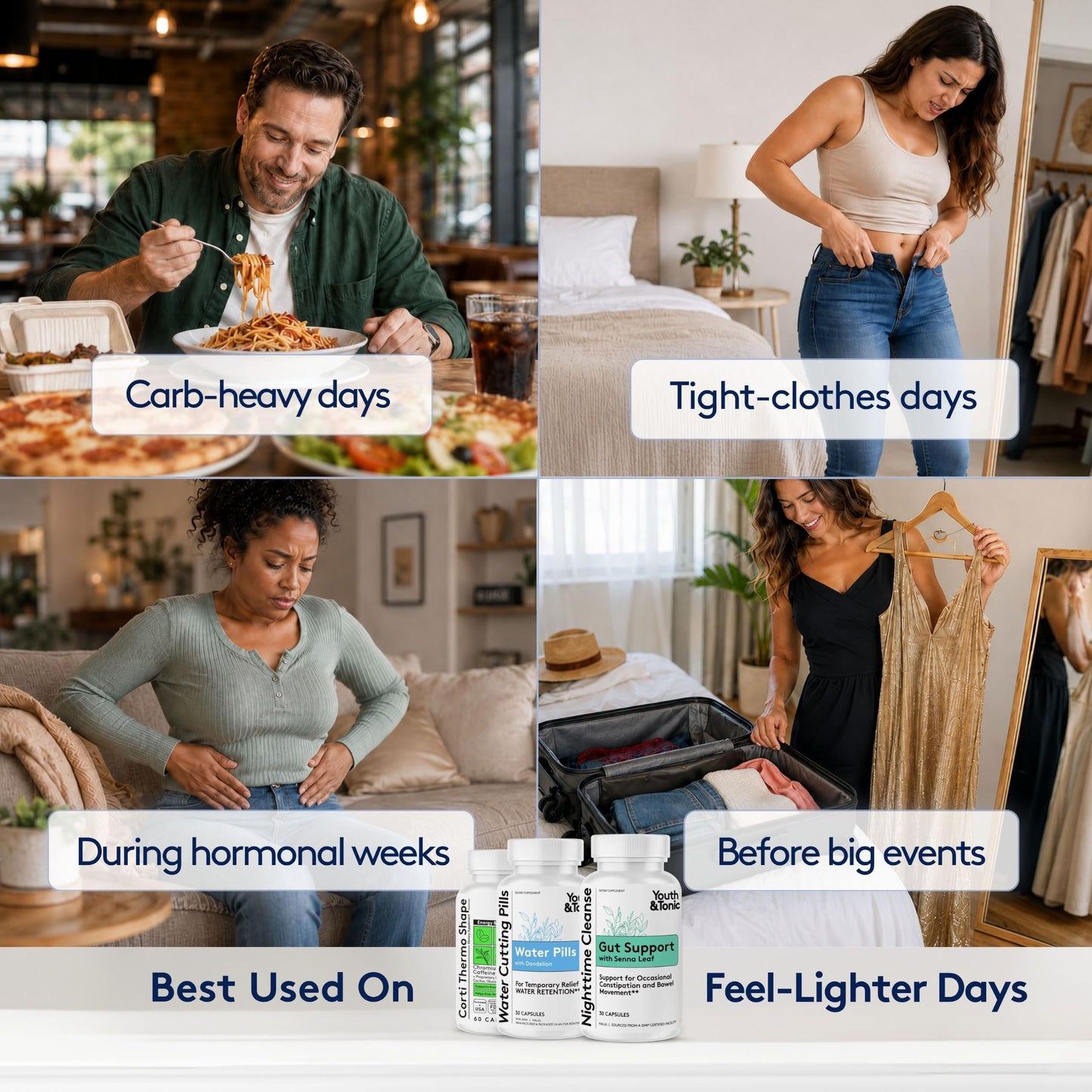 Youth & Tonic Cleanse Weight Loss Pills Capsule 1 Bottle 120 Capsules