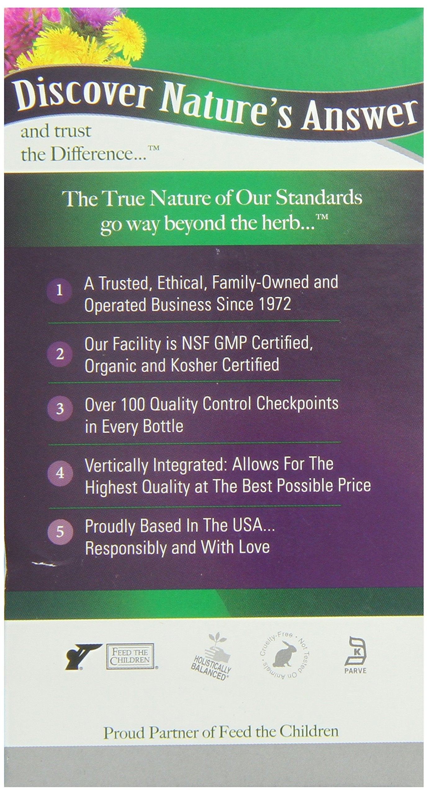 Nature's Answer Liver Support Capsule, 90 Capsules