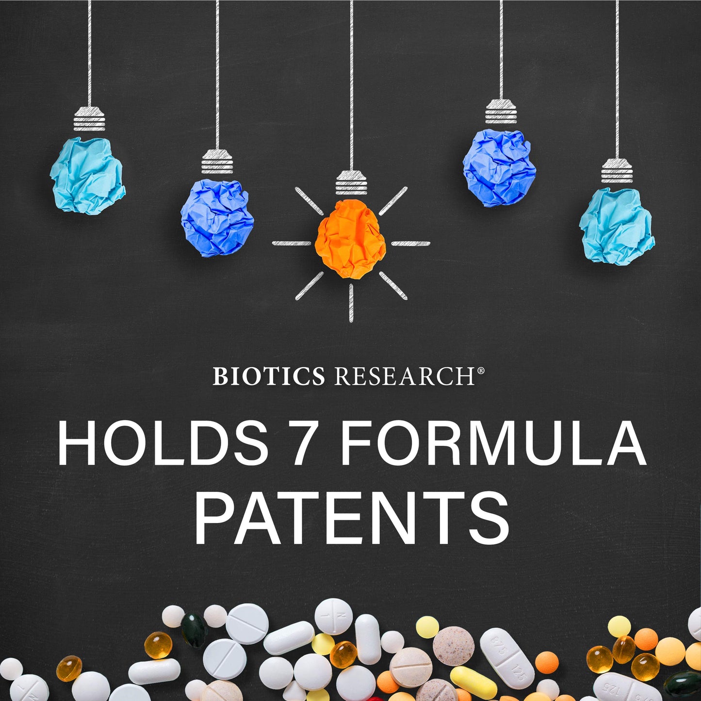 Biotics Research V.H.P. Valerian, Hops, Passionflower, GABA, Anxiolytic, Relaxation Formula 90 Capsules