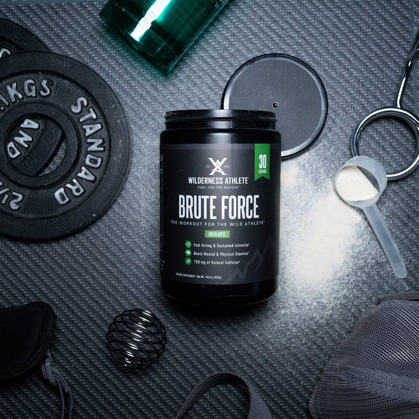 Wilderness Athlete Brute Force Pre-Workout Powder 14.8 Ounce