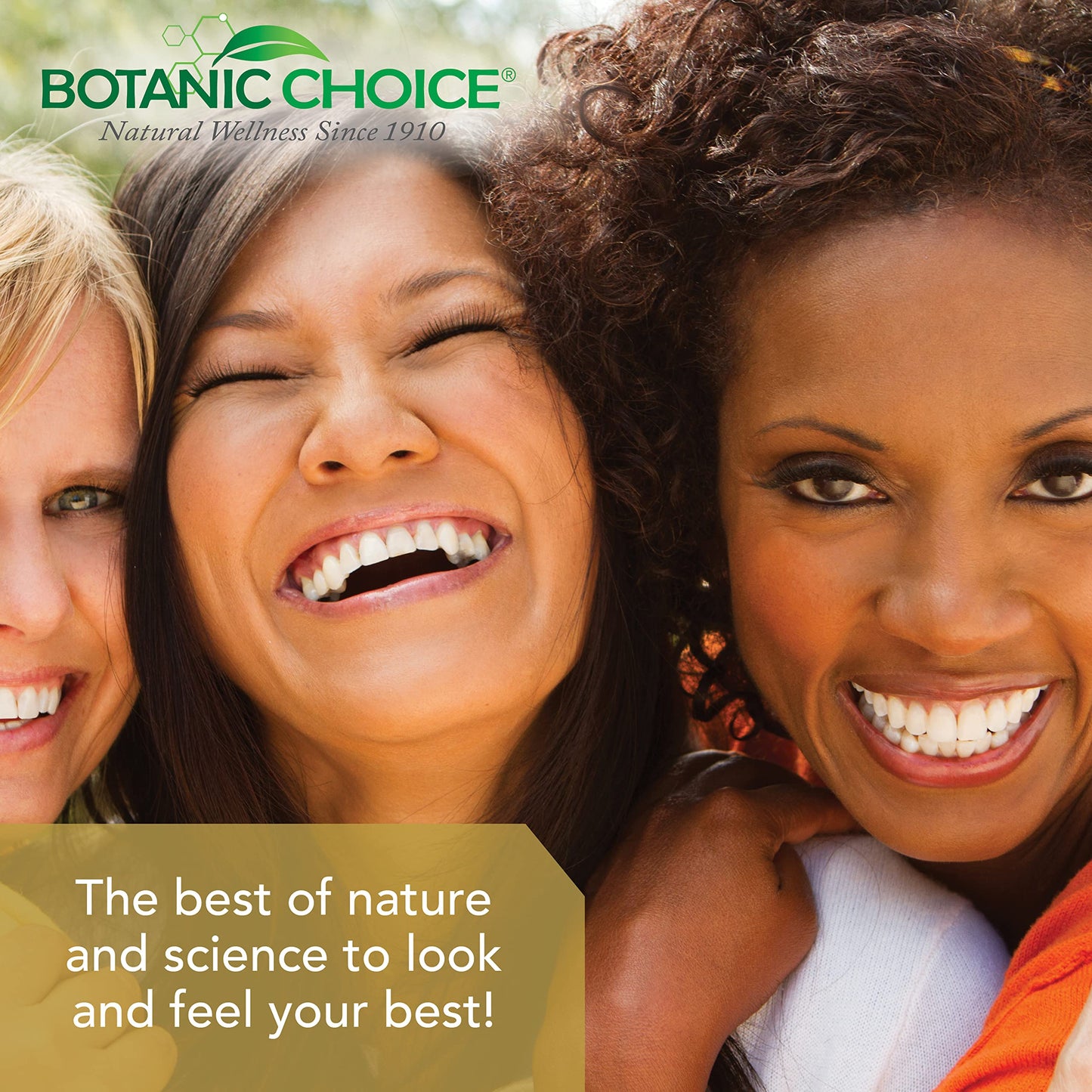 Botanic Choice Biotin Hair Skin and Nails Vitamins Capsules 60 Count