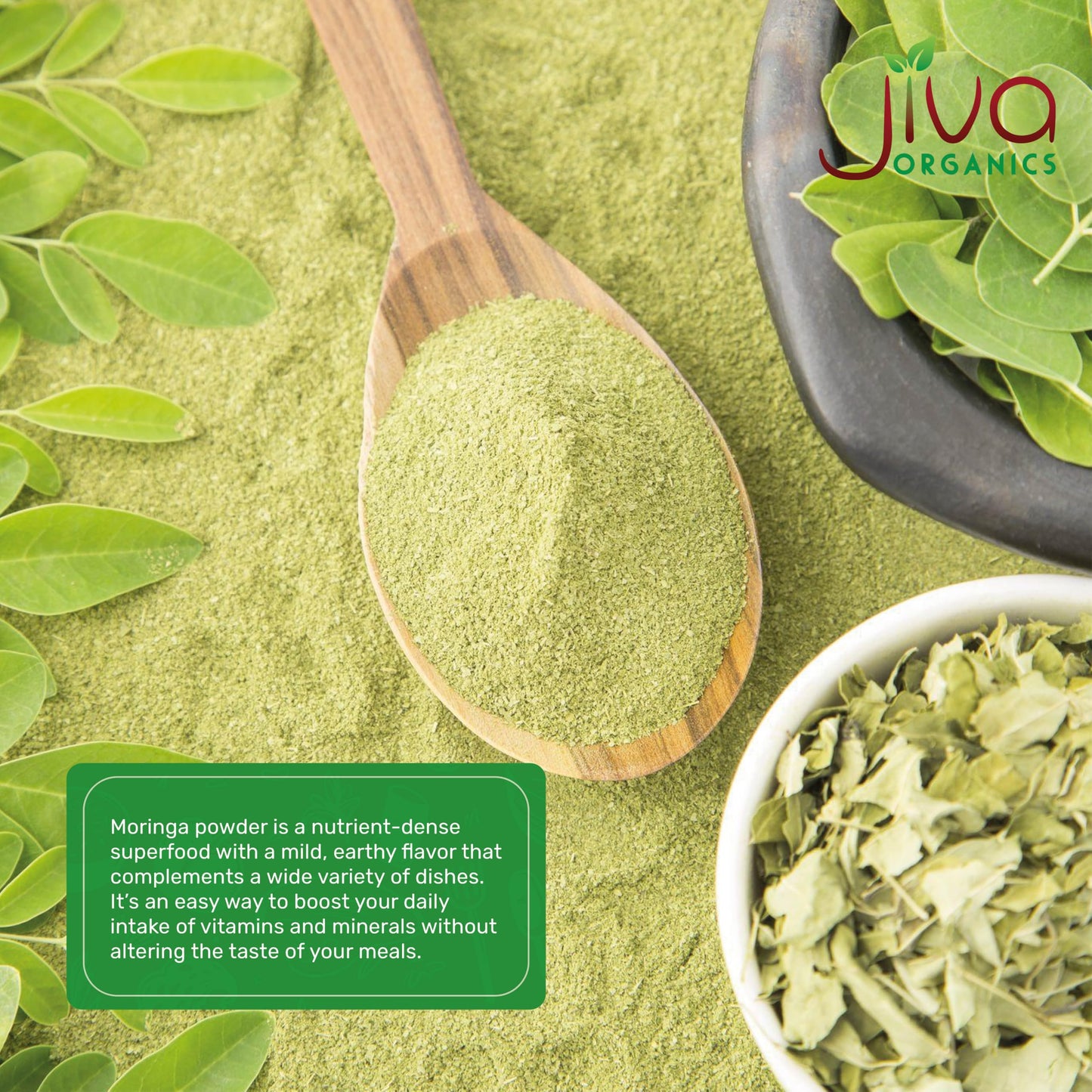Jiva Organics Moringa Powder 20 oz