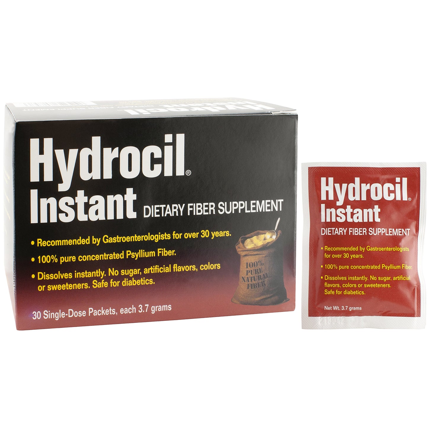 Hydrocil Dietary Fiber Supplement, Psyllium Husk, Powder, 3.9 oz