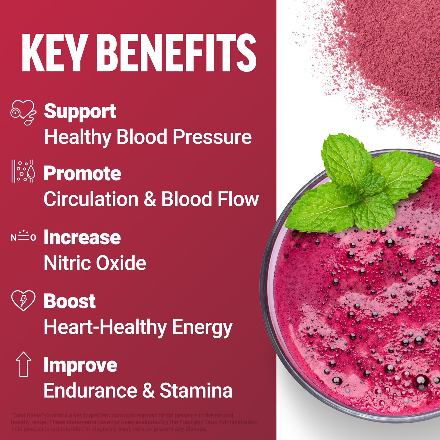 Force Factor Total Beets Superfood Beet Root Powder 14.2 oz