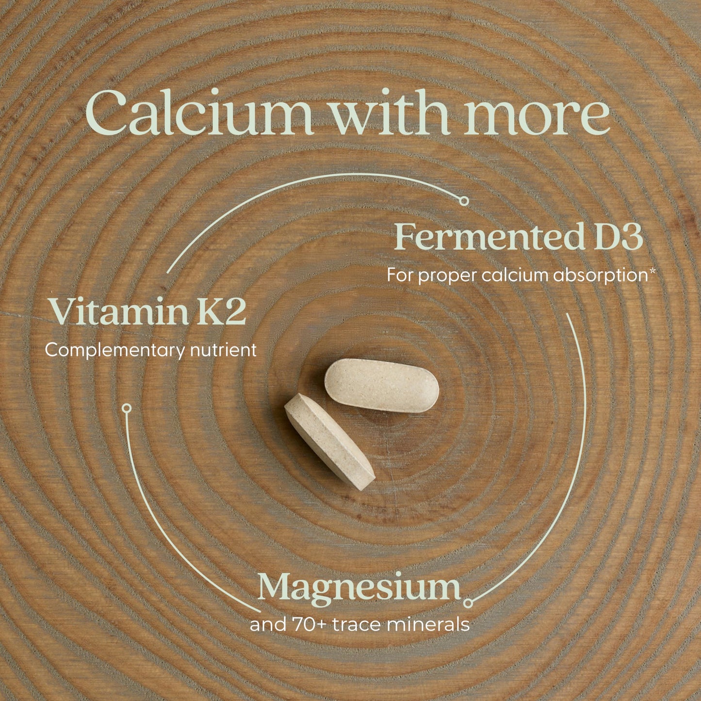 New Chapter Calcium Supplement 60 Tablets