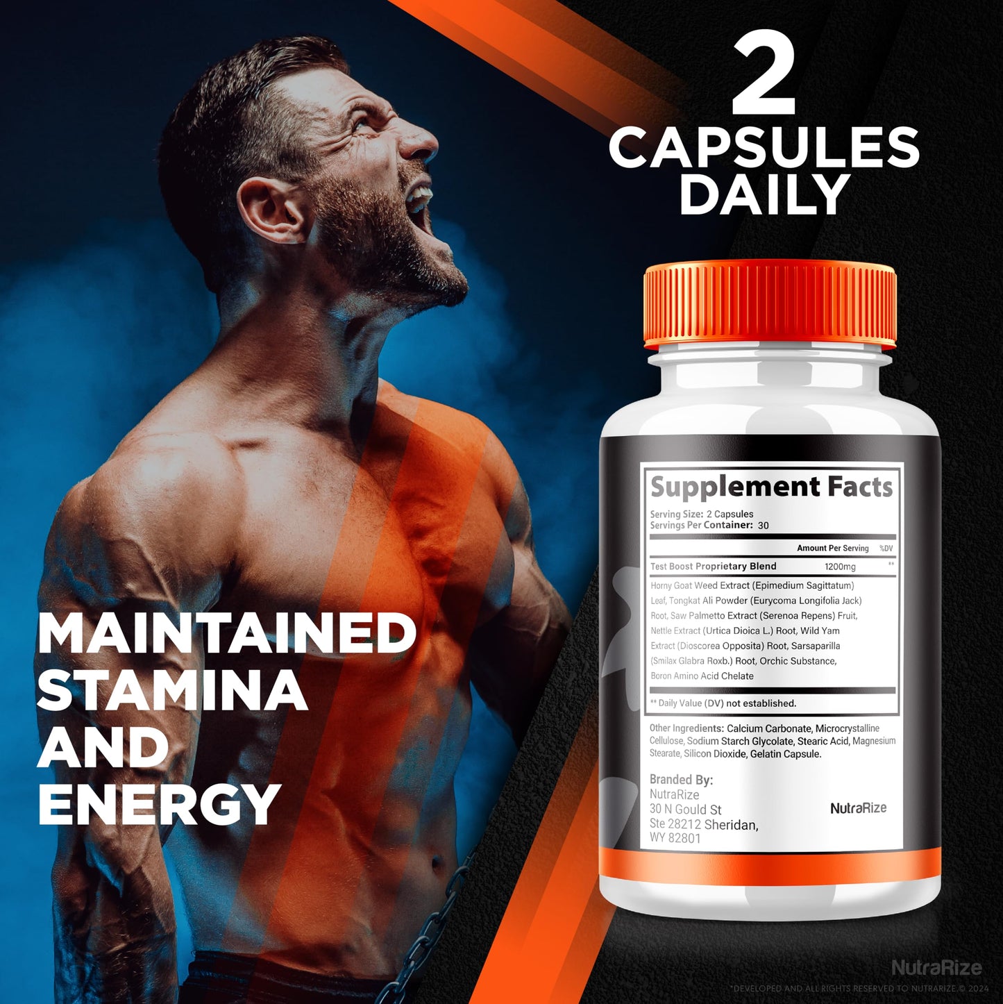NutraRize Alpha Force Capsules 300 Capsules