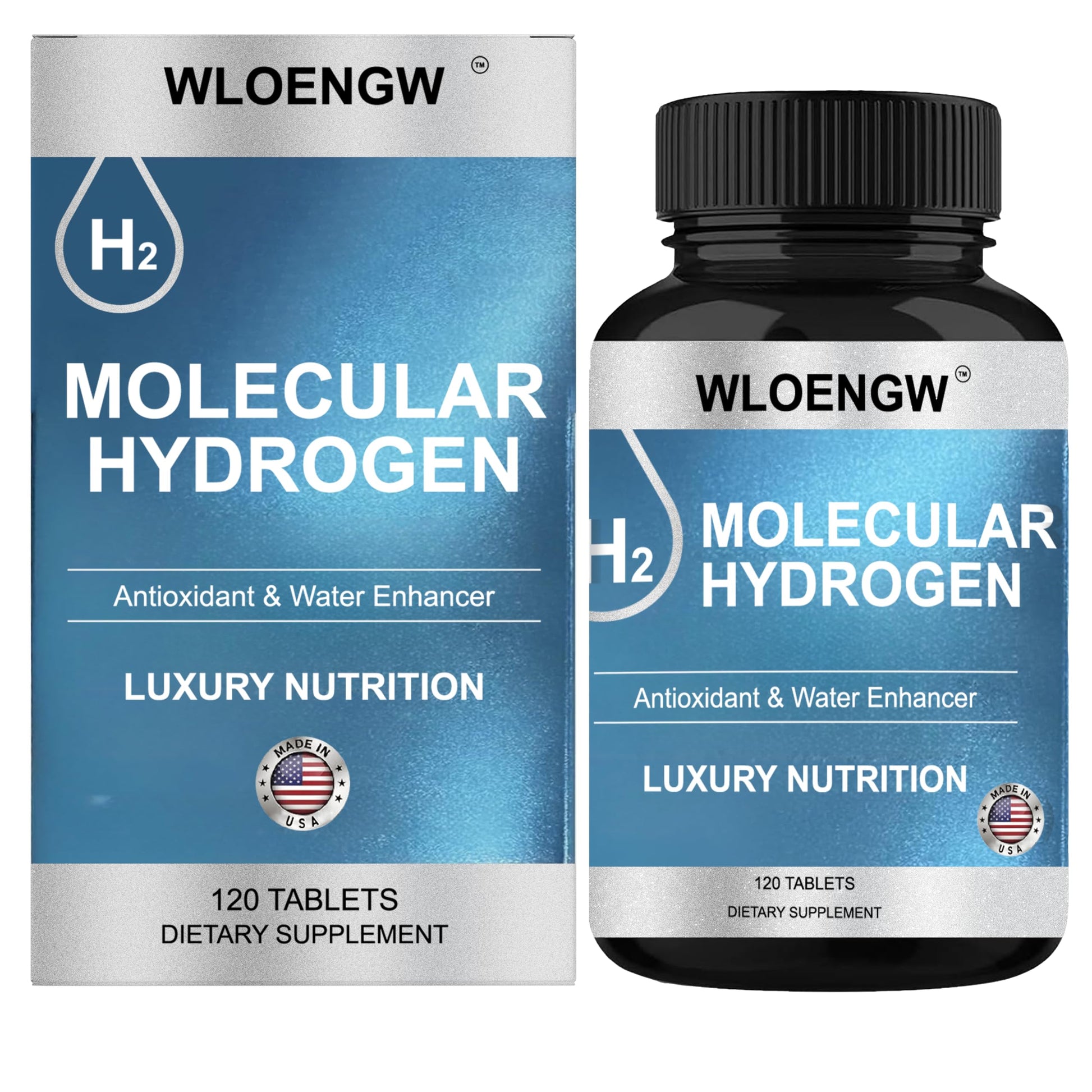 Generic Hydrogen Water Tablets with Magnesium - H2 Molecular Tabs for Drinking Water, Tablet, 1 Count