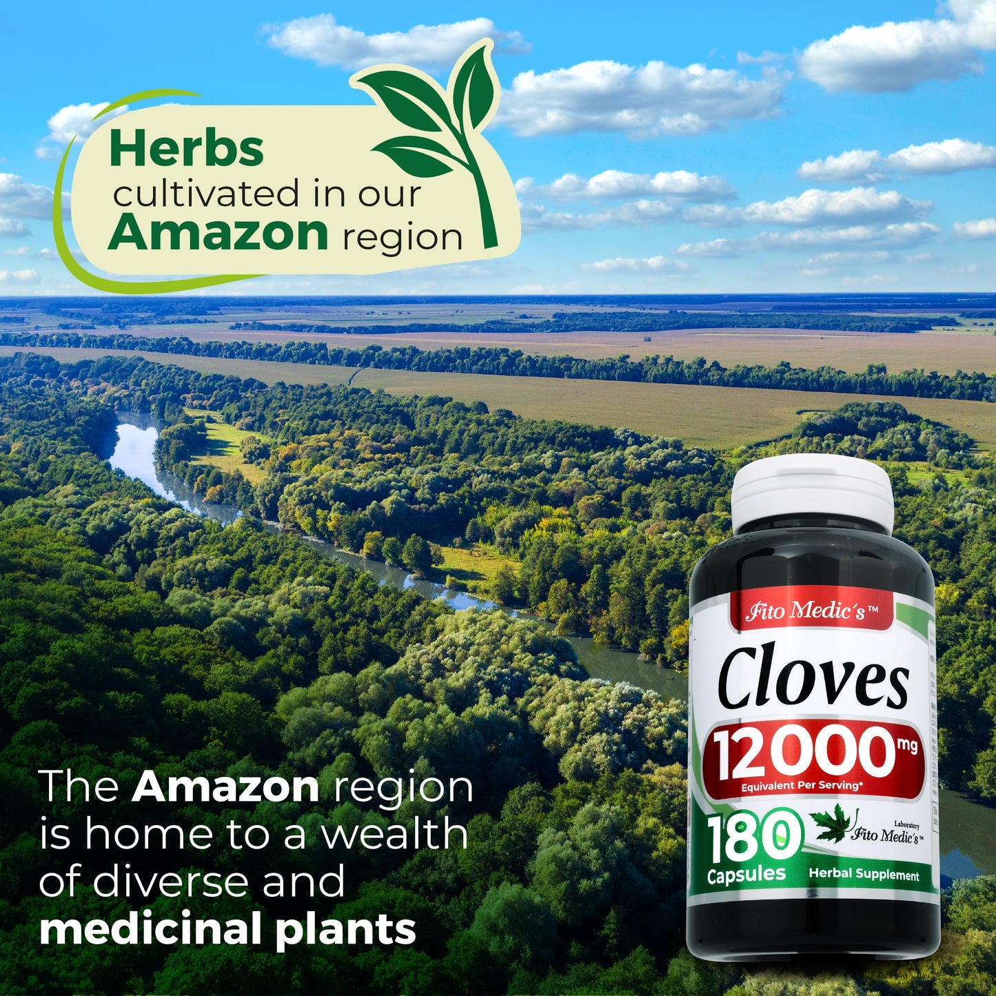 FITO MEDIC'S Clove Capsules 180 Capsules