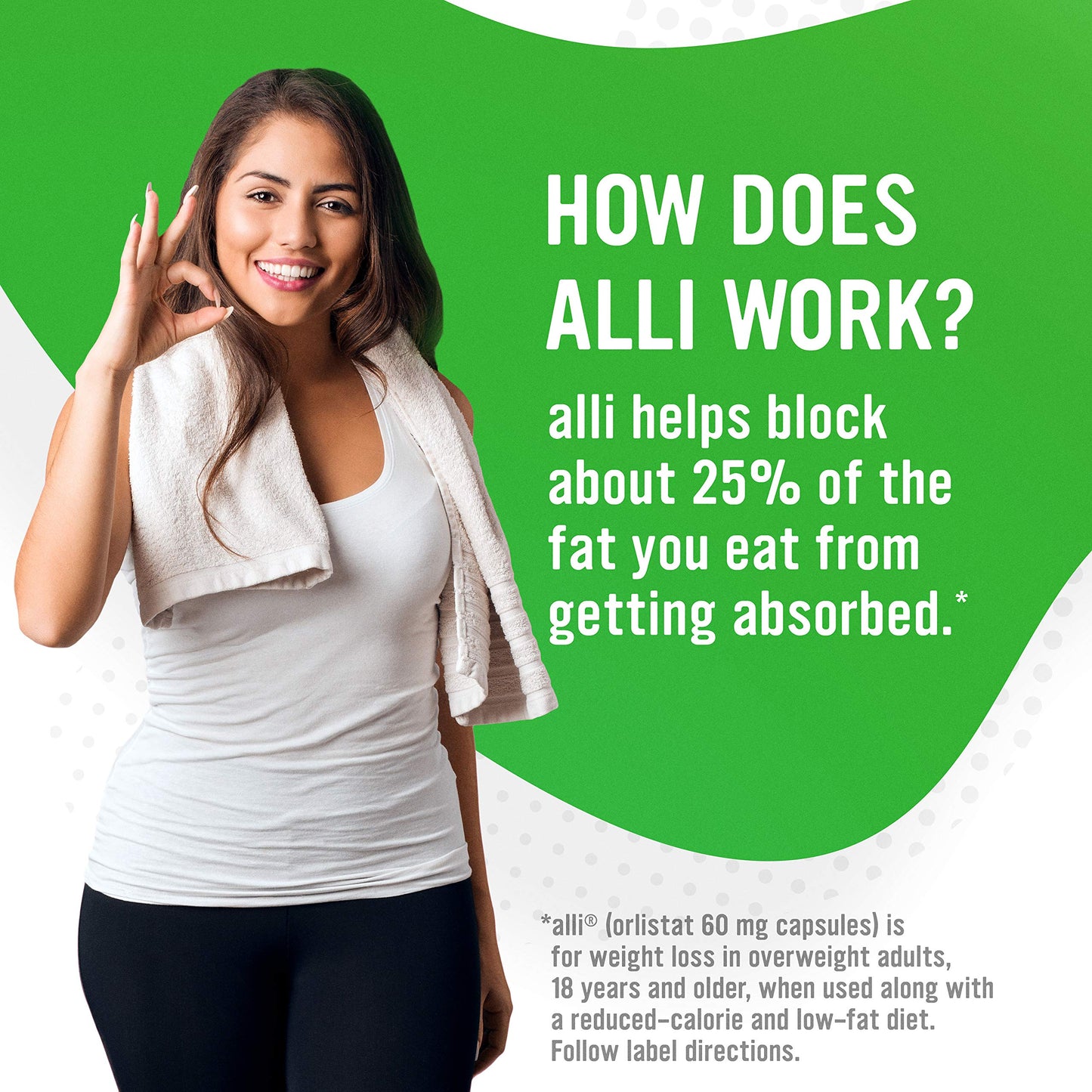 alli Orlistat 60mg Diet Weight Loss Capsule, 170 Count