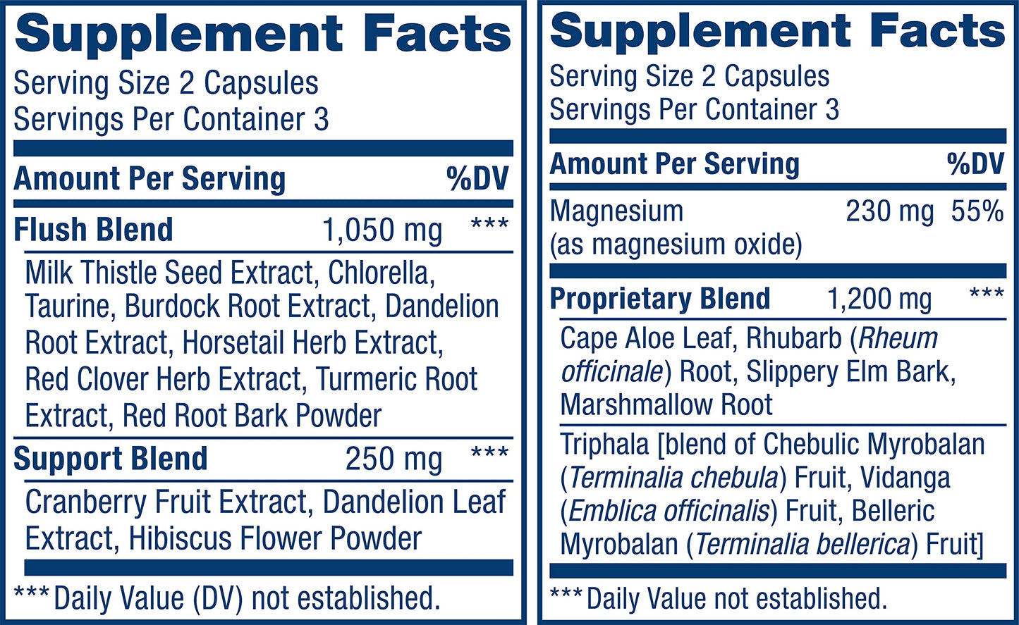 YOOZENA Total Body Reset Adult 3-Day Cleanse Capsules, 12 Count