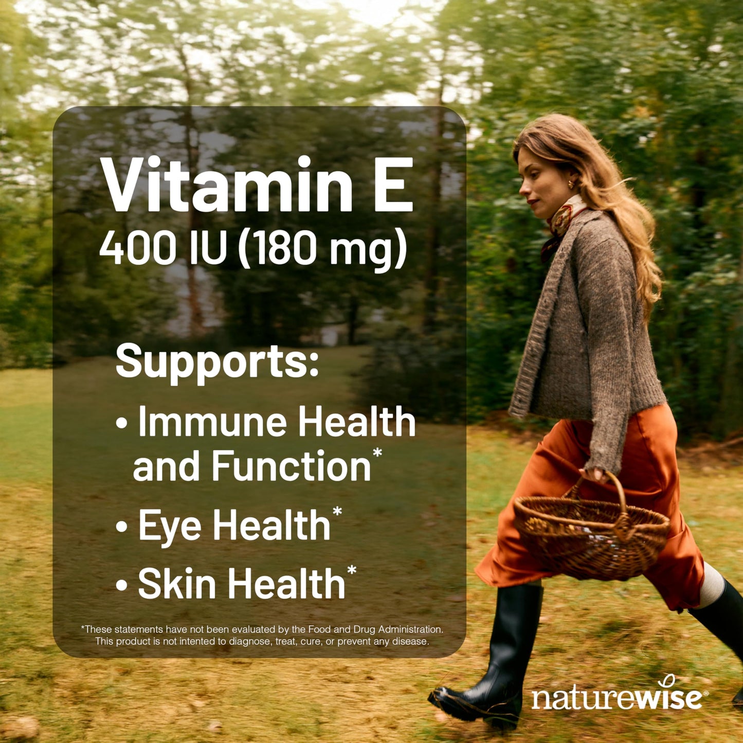 NatureWise Vitamin E 400 IU Softgels, 200 Count