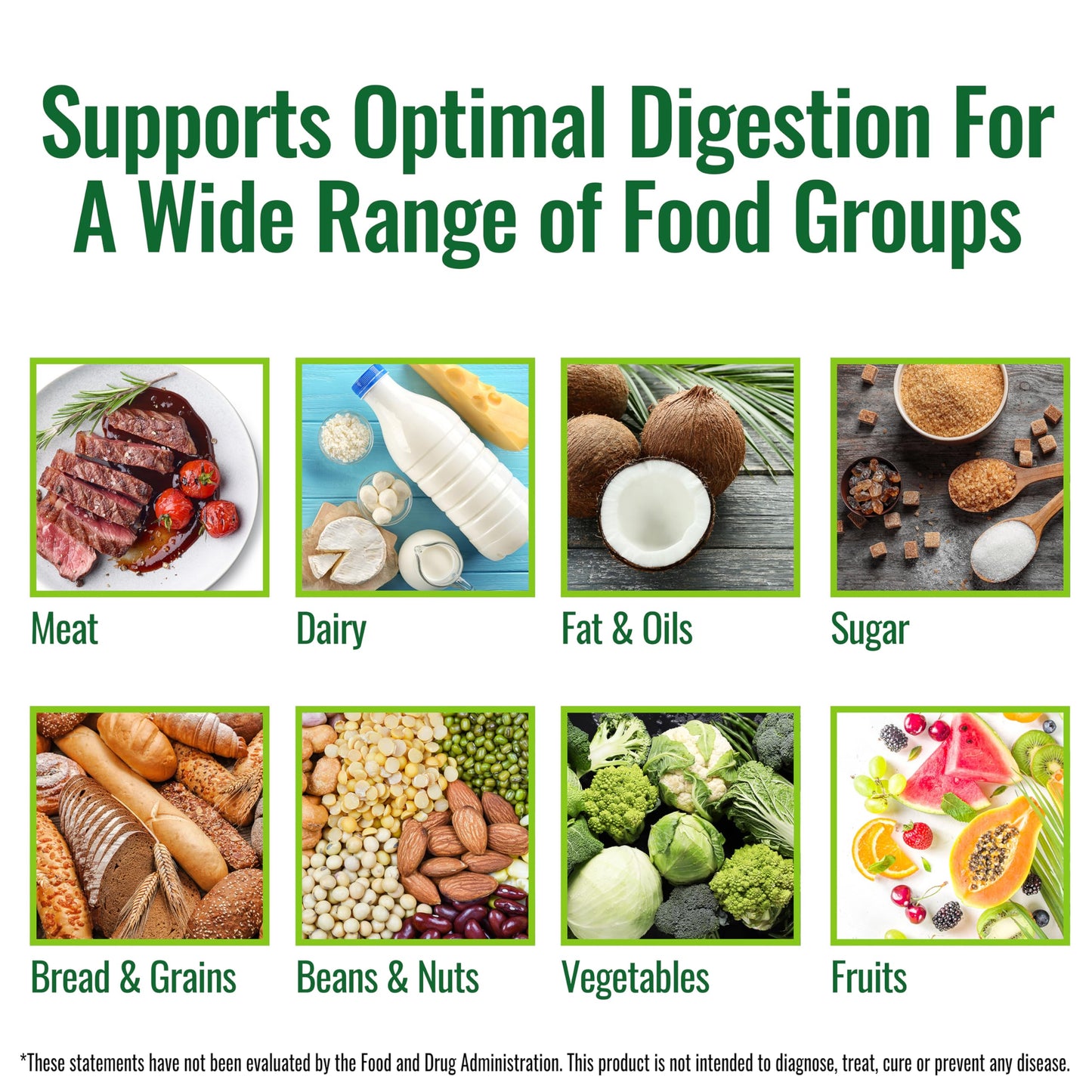 NATURELO Digestive Enzymes Full Spectrum Support with a Broad Blend of 15 Enzymes Plus Ginger Capsules, 180 Count