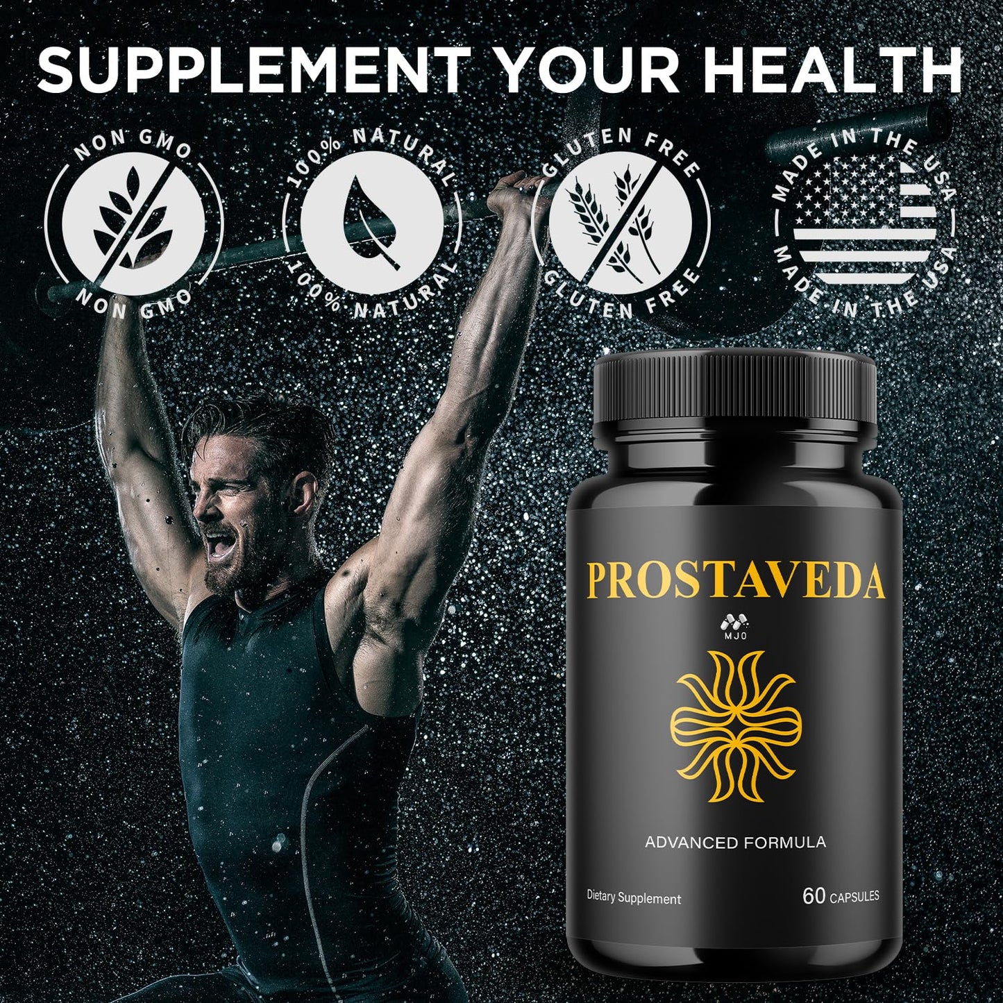 MJO Prostaveda Capsules, 180 Capsules