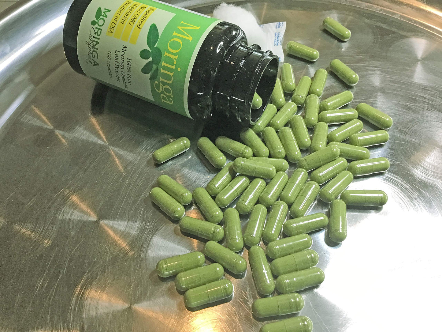 Moringa California California Grown Moringa Capsules 100 Capsules