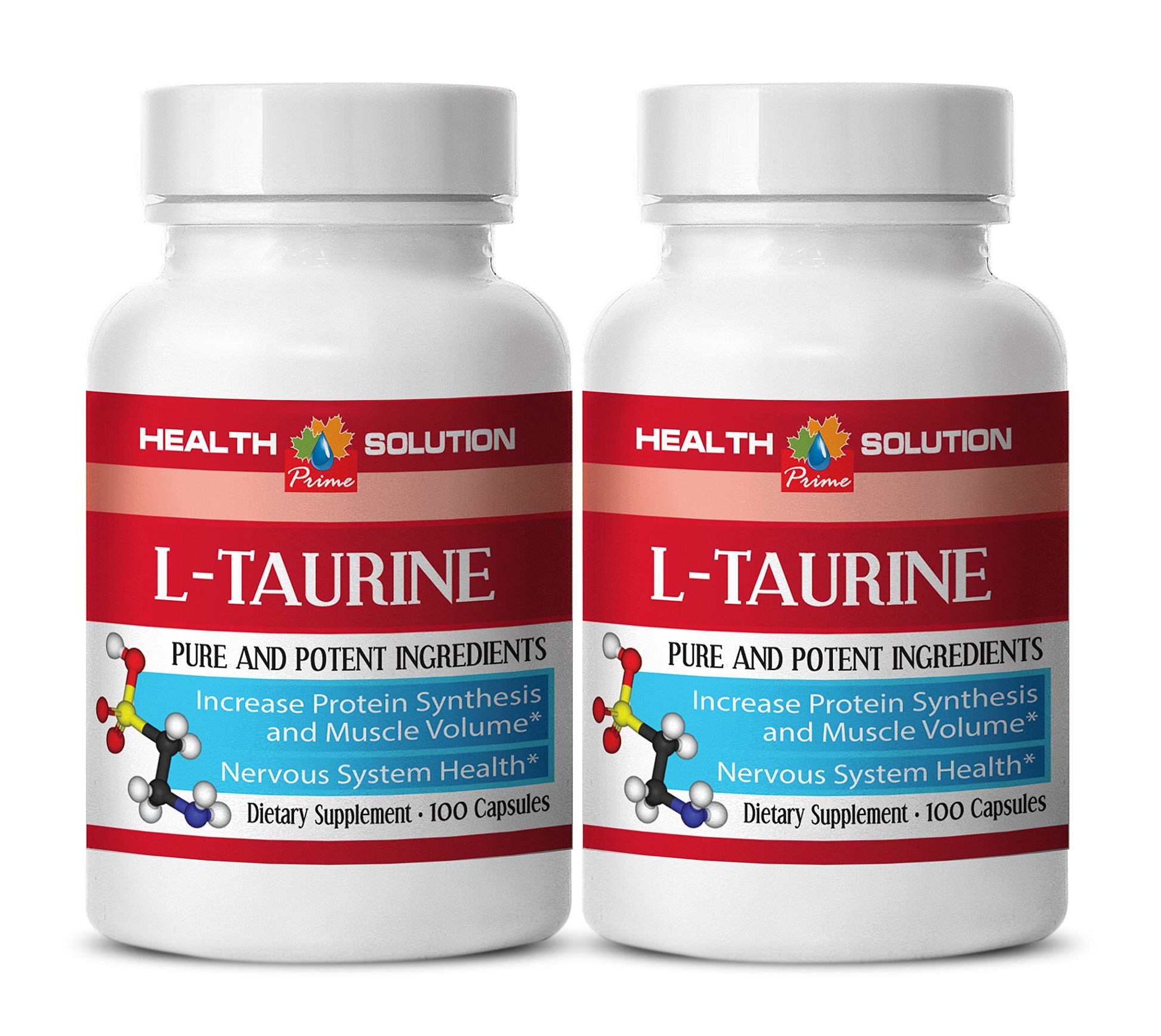Health Solution Prime L-Taurine 500mg Capsule, 200 Capsules