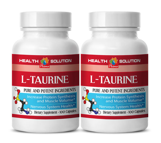 Health Solution Prime L-Taurine 500mg Capsule, 200 Capsules