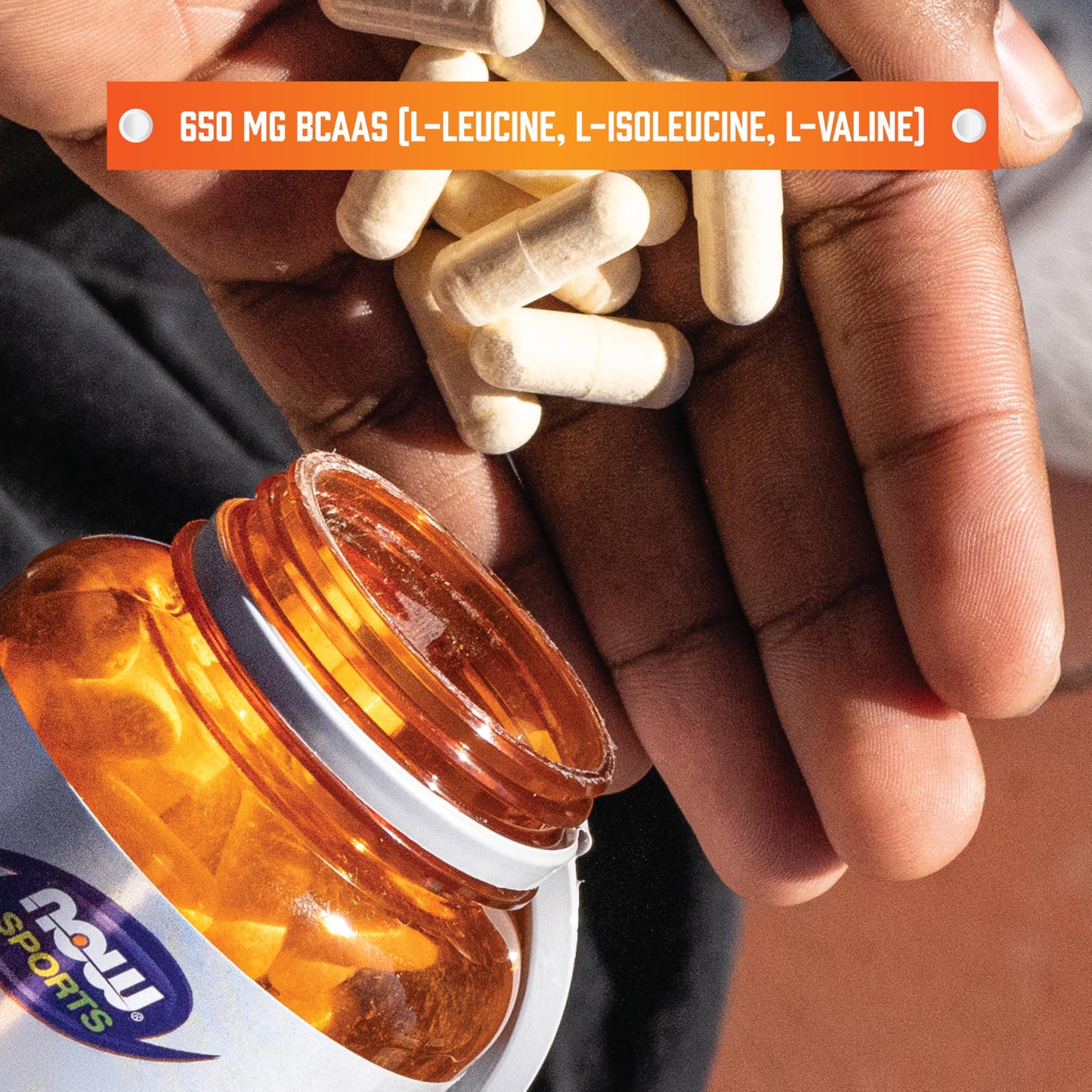NOW Foods Branched Chain Amino Acids Capsules 120