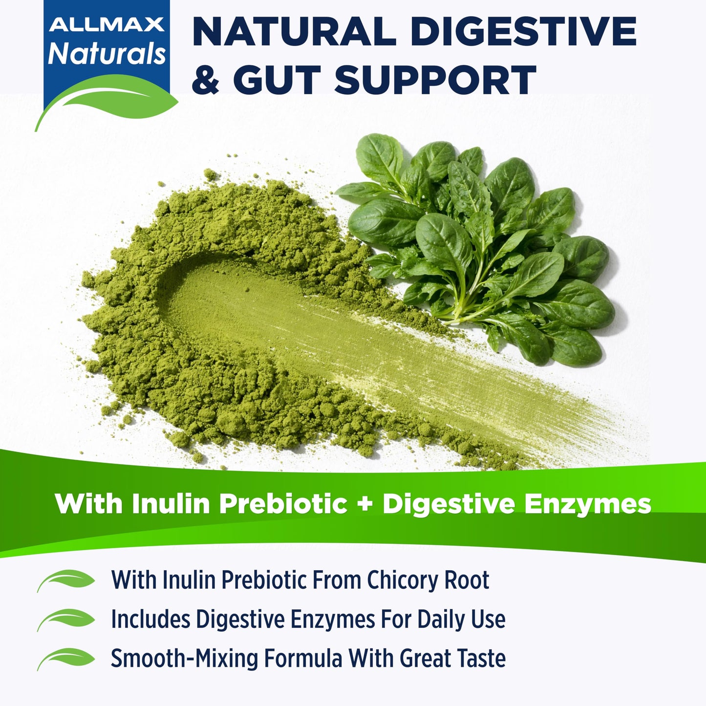 ALLMAX Naturals CytoGreens Super Greens Powder, 9.4 Ounce