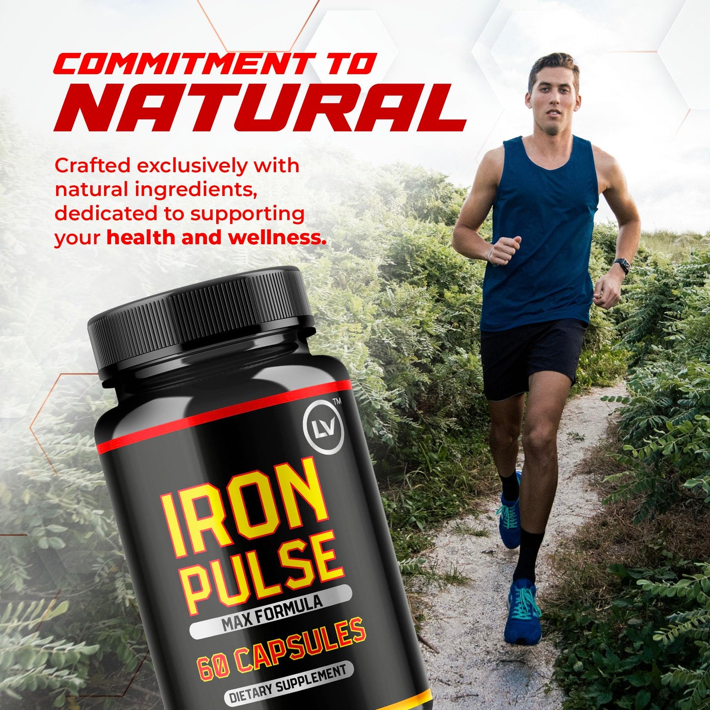 LIVORKA Iron Pump Capsules, 60 Count
