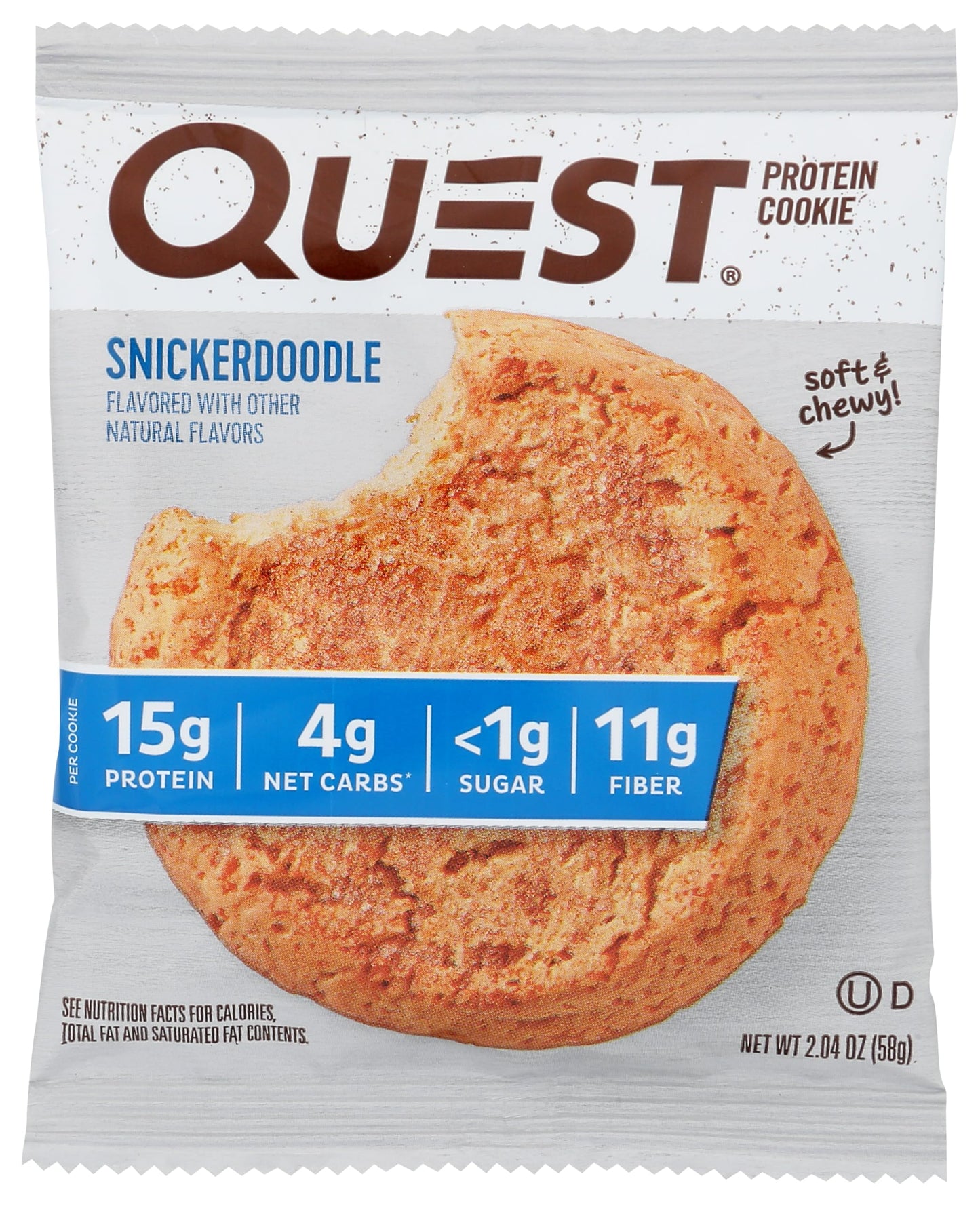 Quest Protein Cookie Snickerdoodle 2.08 oz
