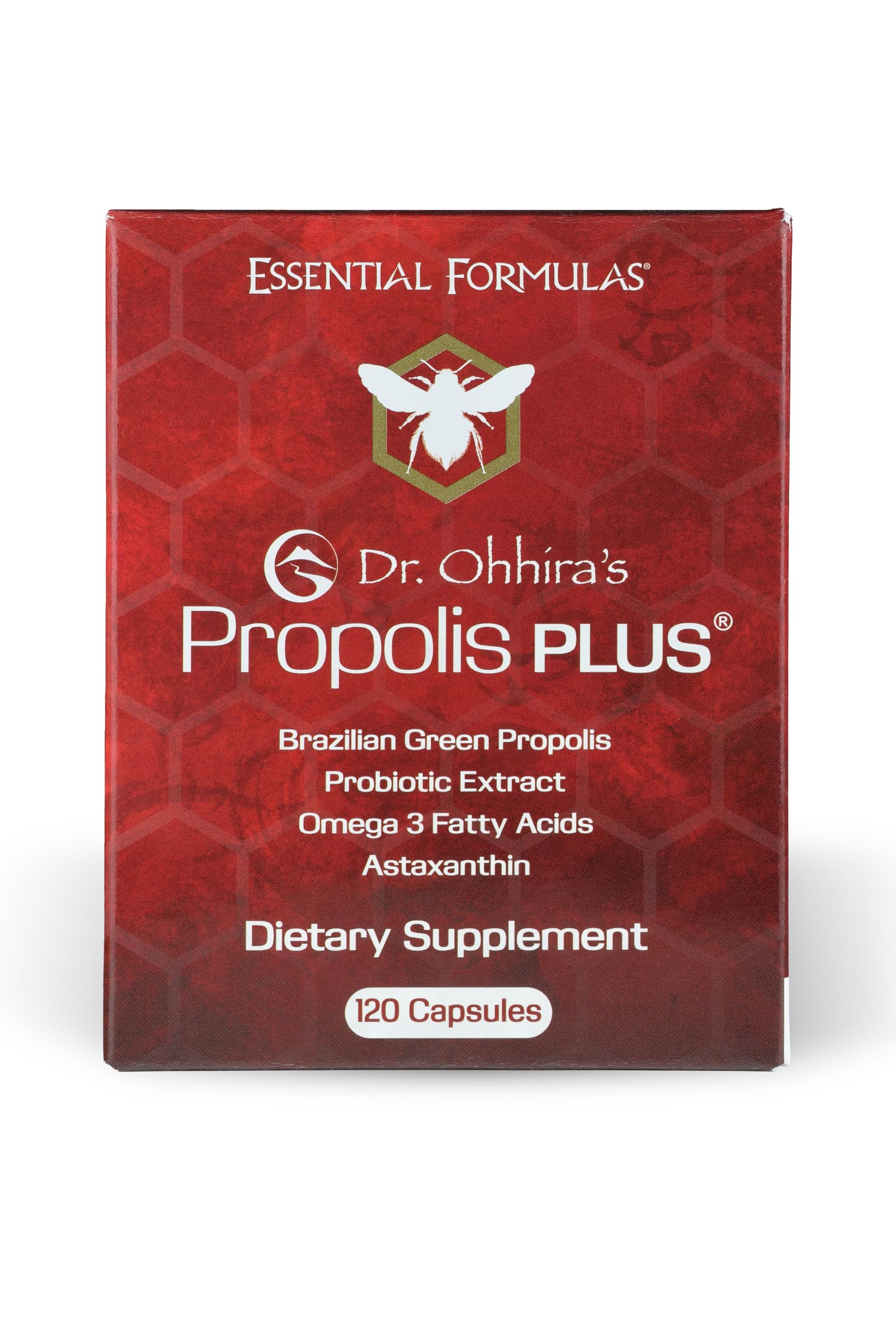 Essential Formulas Dr. Ohhira's Propolis Plus with Brazilian Green Propolis Capsule 120