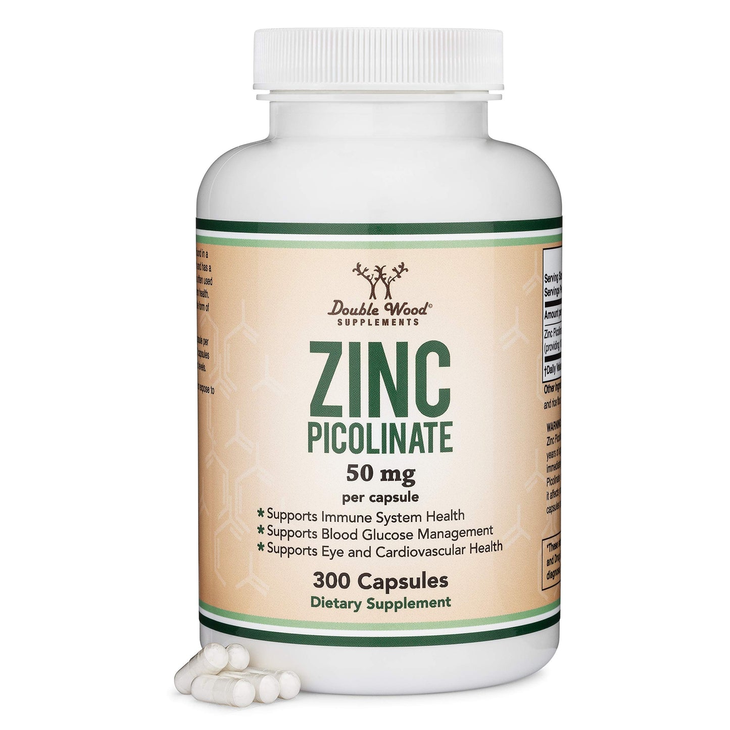 Double Wood Supplements Quercetin and Zinc Bundle Capsule 1 Bundle