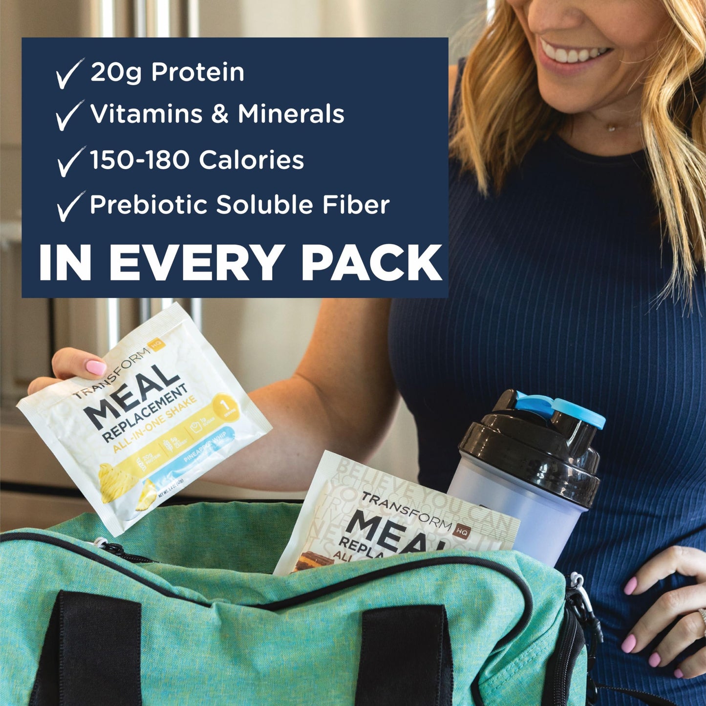 TransformHQ Meal Replacement Shake Powder 22-Count