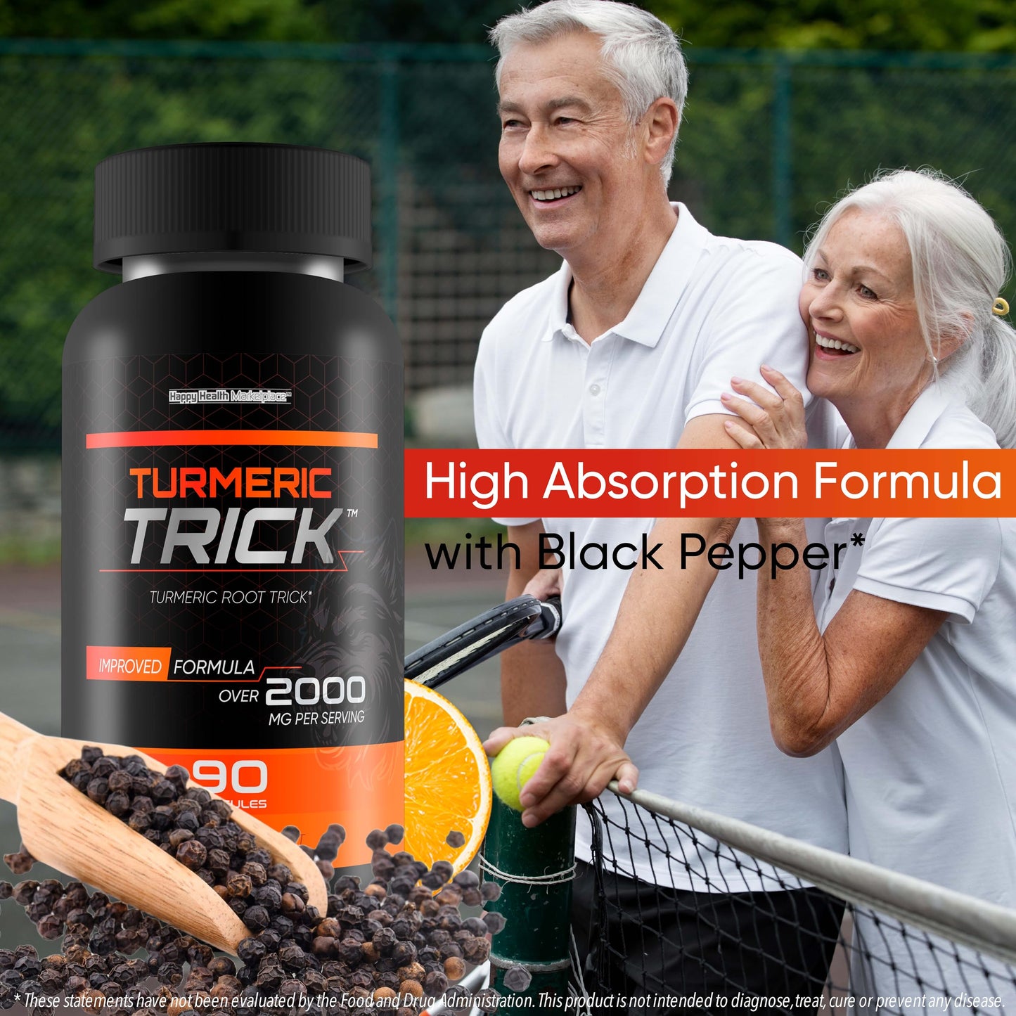 Happy Health Marketplace Turmeric Trick Capsule 90 Capsules