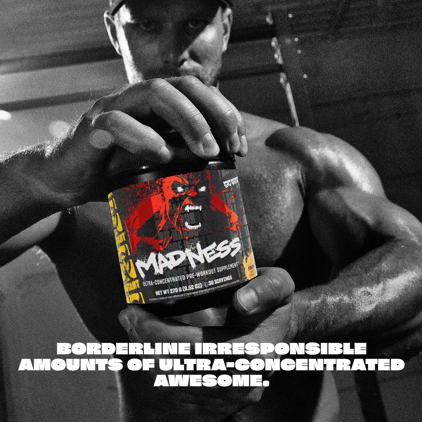 Mutant Madness Pre Workout Powder 9.52 Ounce