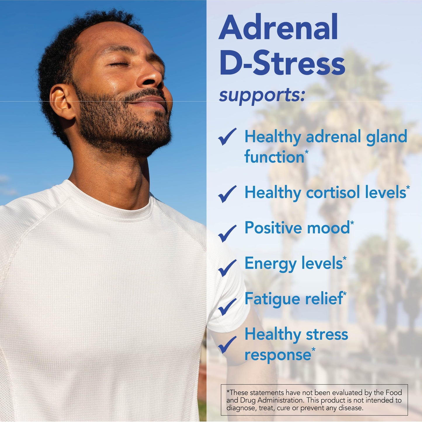 Patient One Adrenal D-Stress Capsules, 90 Capsules