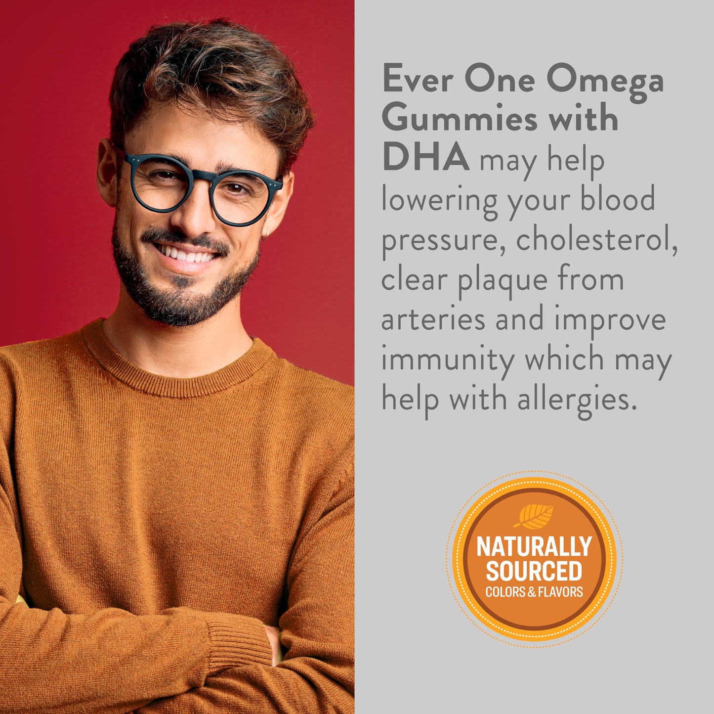 Ever One Omega Fish Oil Gummies 90 Count