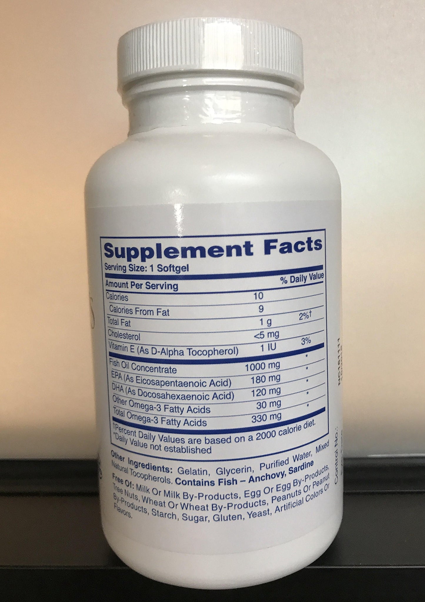 Natural Creations Fish Oil Softgels 100 Count