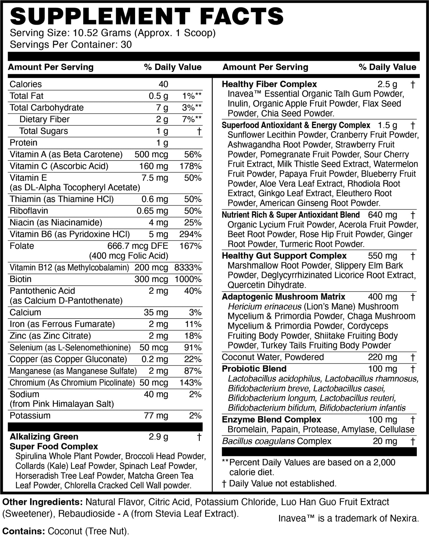 TERRA ORIGIN Super Greens Powder 11.27 oz