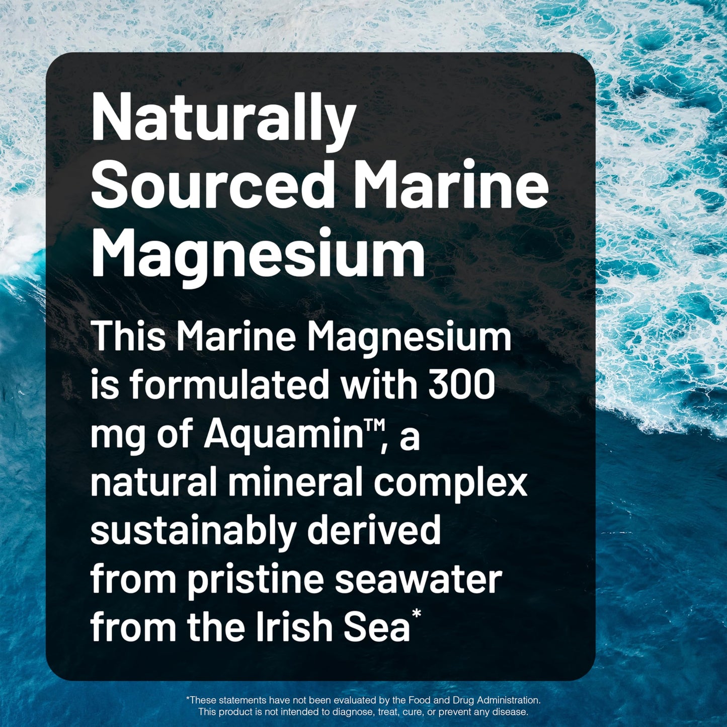 NatureWise High Absorption Marine Magnesium 300mg Softgels 90 Count