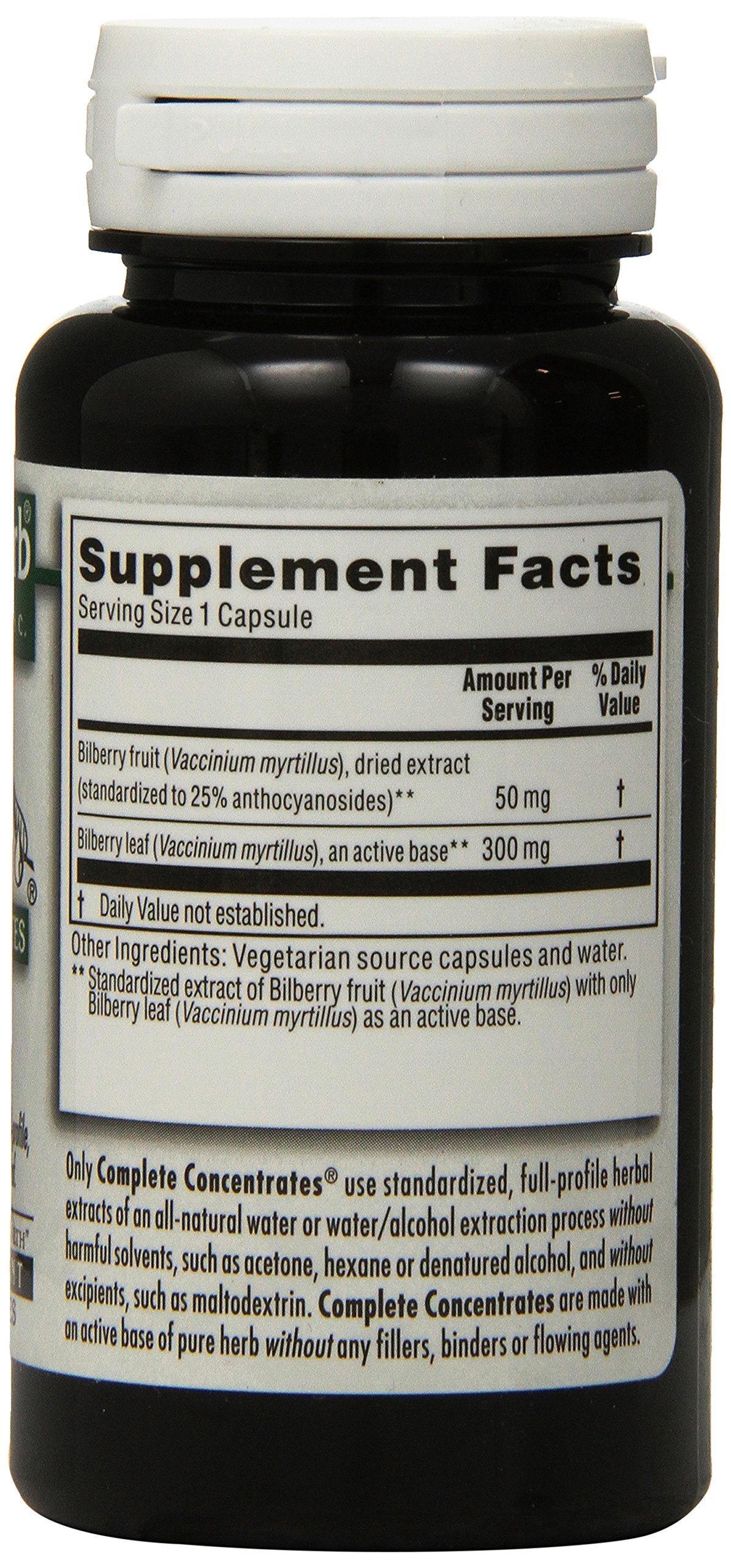 Kroeger Herb Products Bilberry Capsules, 90 Count