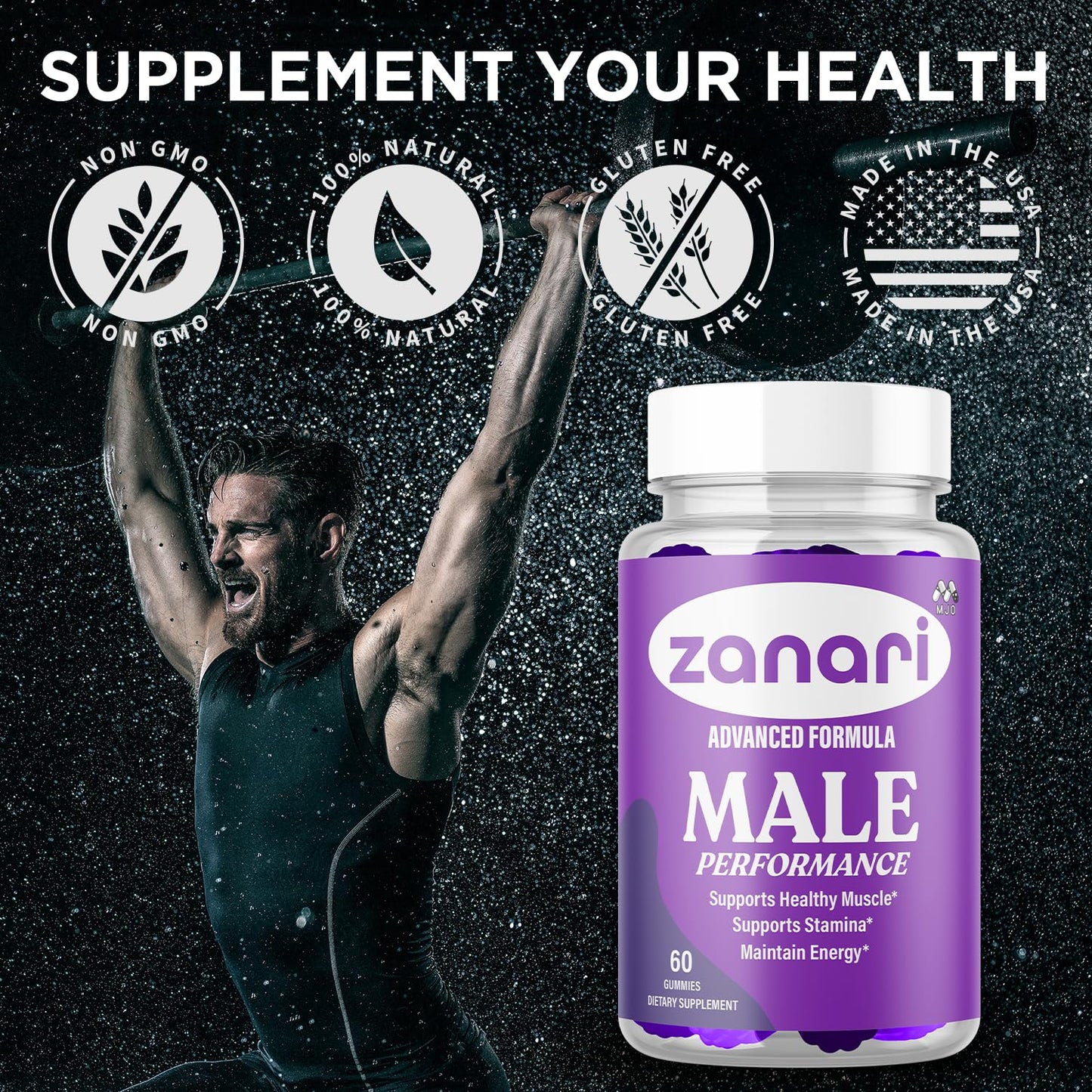 MJO Zanari Gummies Gummy 60 Count