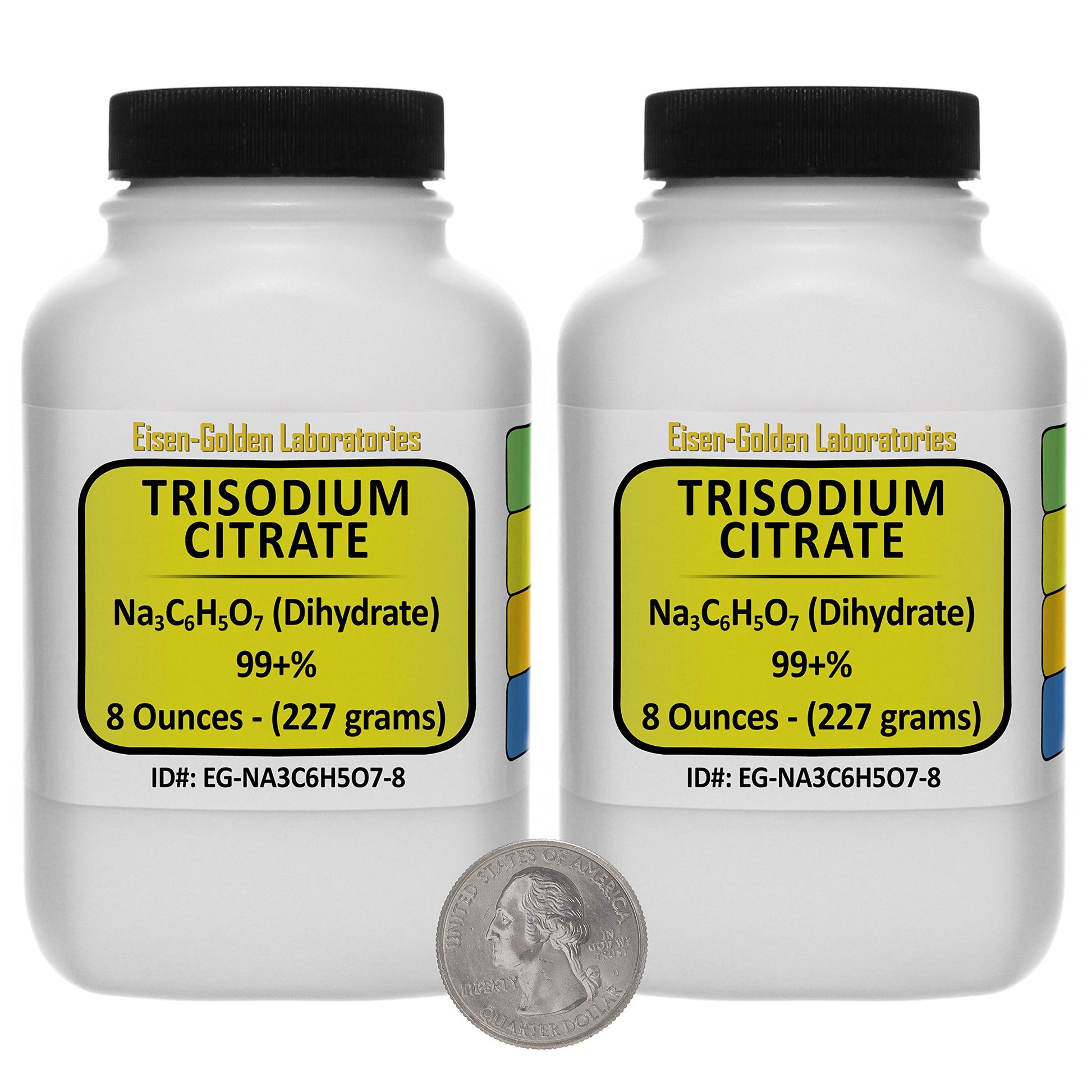 Eisen-Golden Trisodium Citrate USP Grade Powder, 2 Bottles