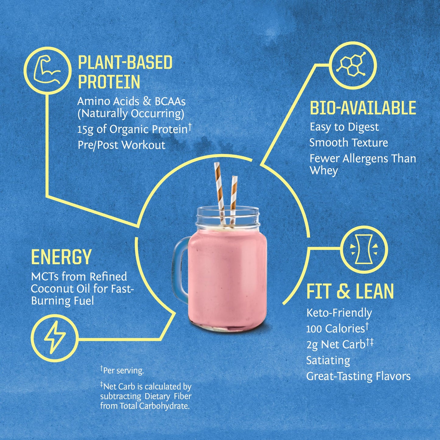 Sunwarrior Vegan Organic Protein Powder Plant-Based Berry 30 Servings Warrior Blend