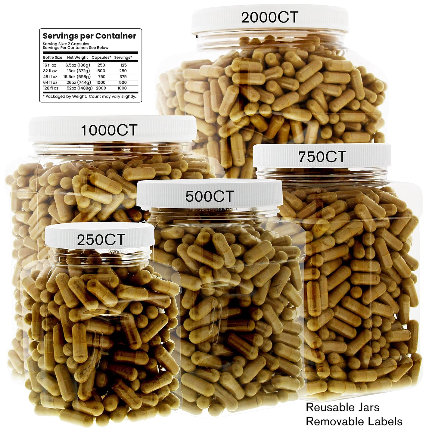 Bulk Buy Magnesium Glycinate Capsules 1000 Count