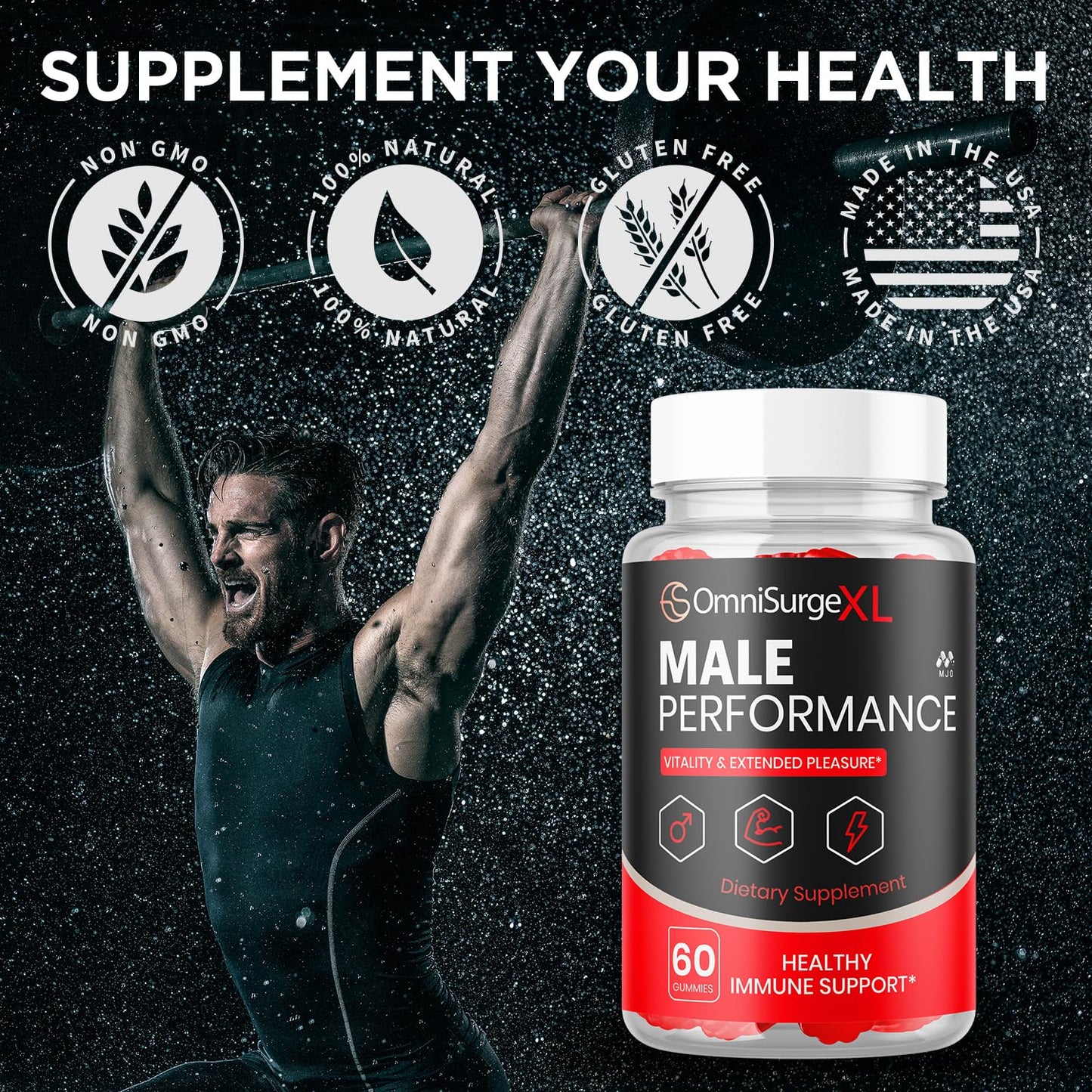MJO OmniSurge XL Gummies 180 Gummies