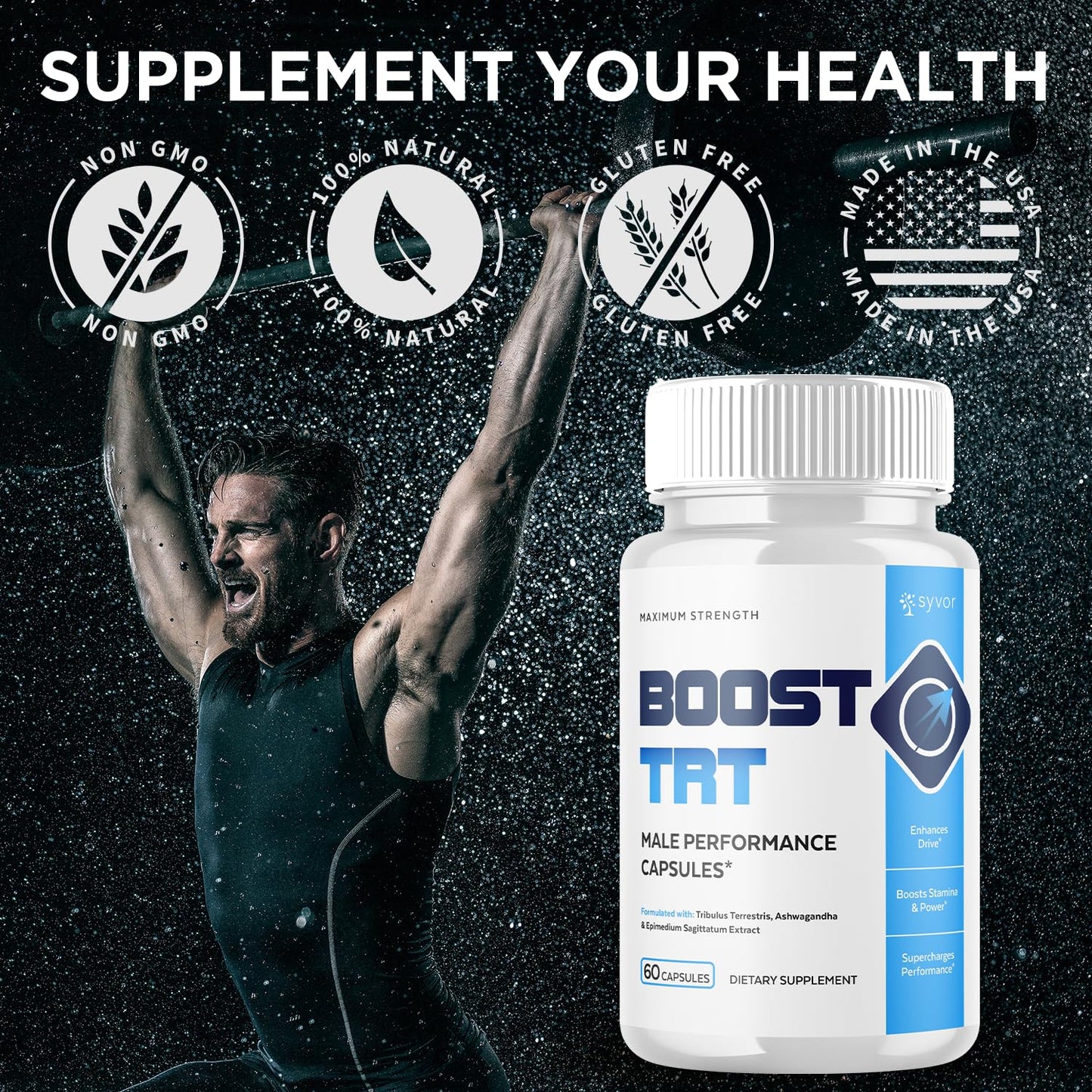 Syvor Boost TRT Capsules 120 Capsules
