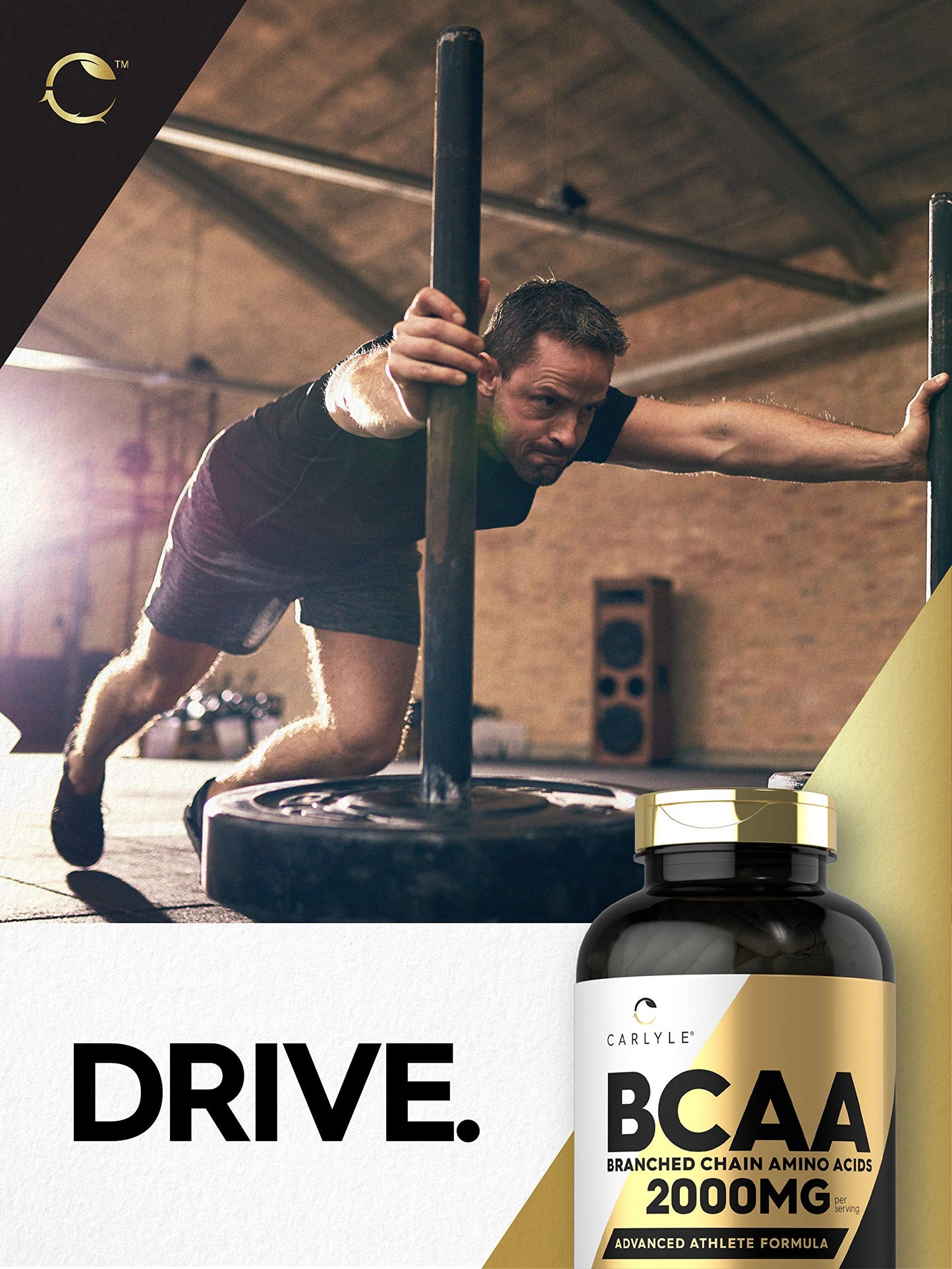 Carlyle BCAA 400 Capsules