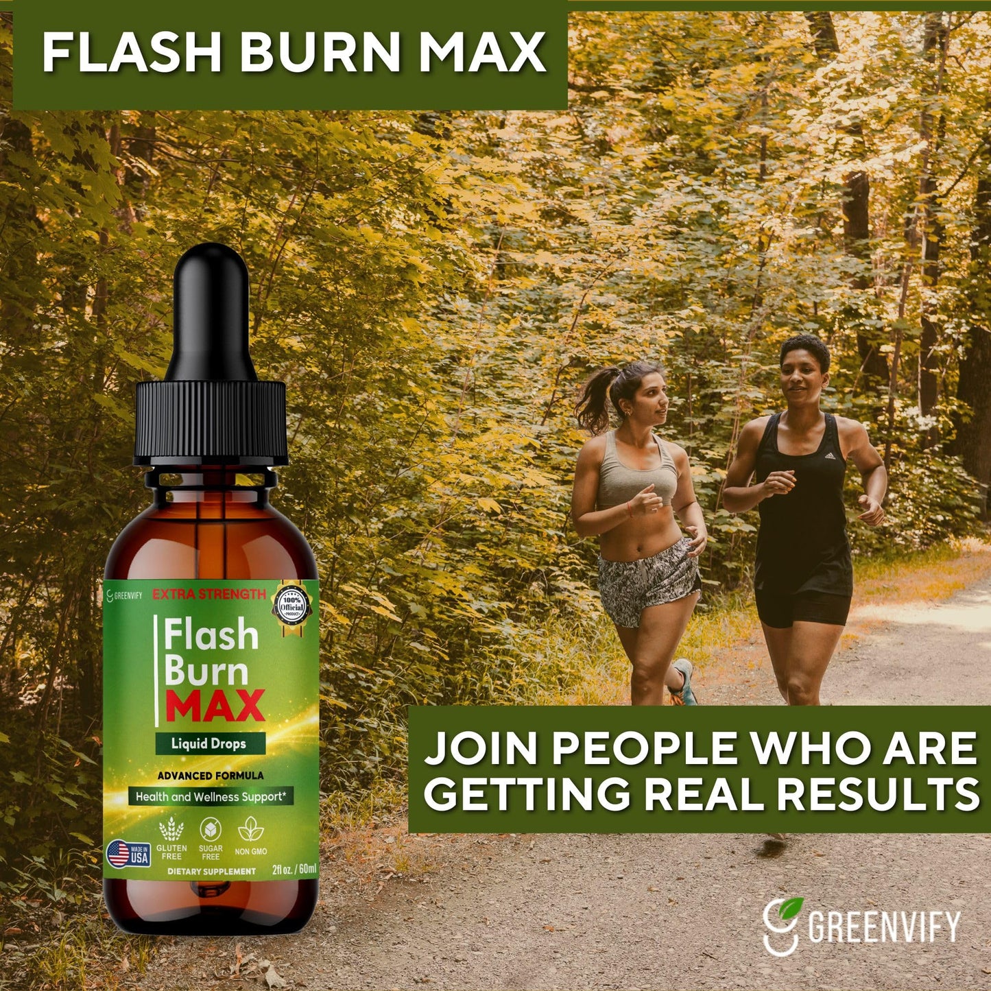 GREENVIFY Flash Burn MAX 60 Capsules