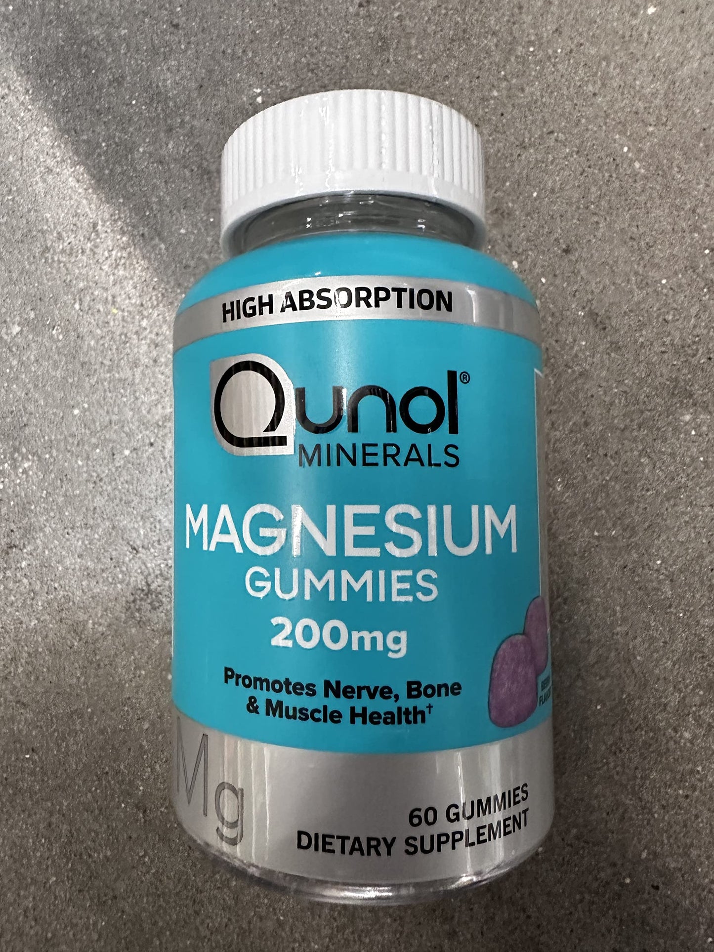 Qunol Magnesium Citrate Gummy 60 Count
