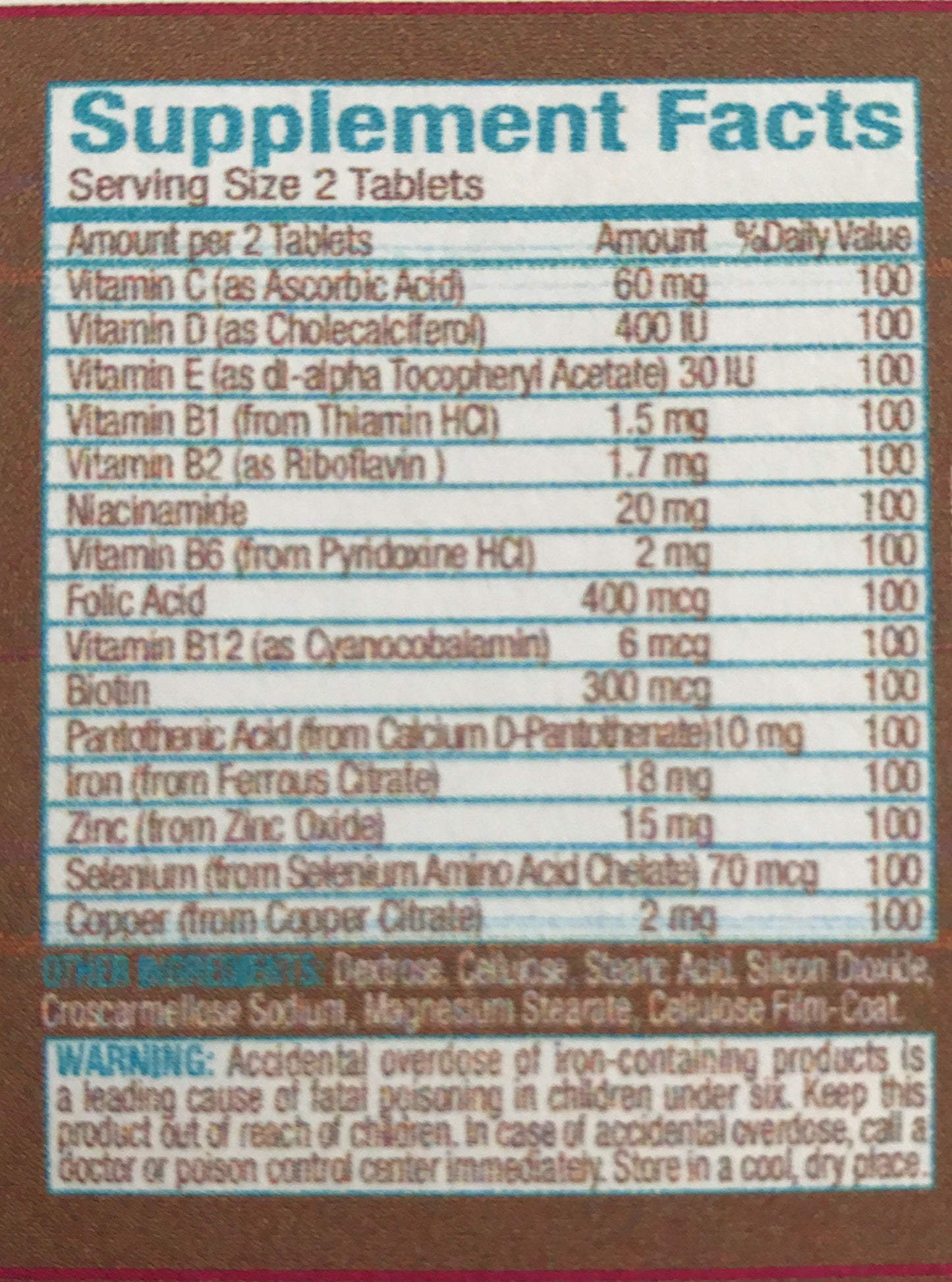 Therapy-G Hair Vitamins Tablet 90 Tablets